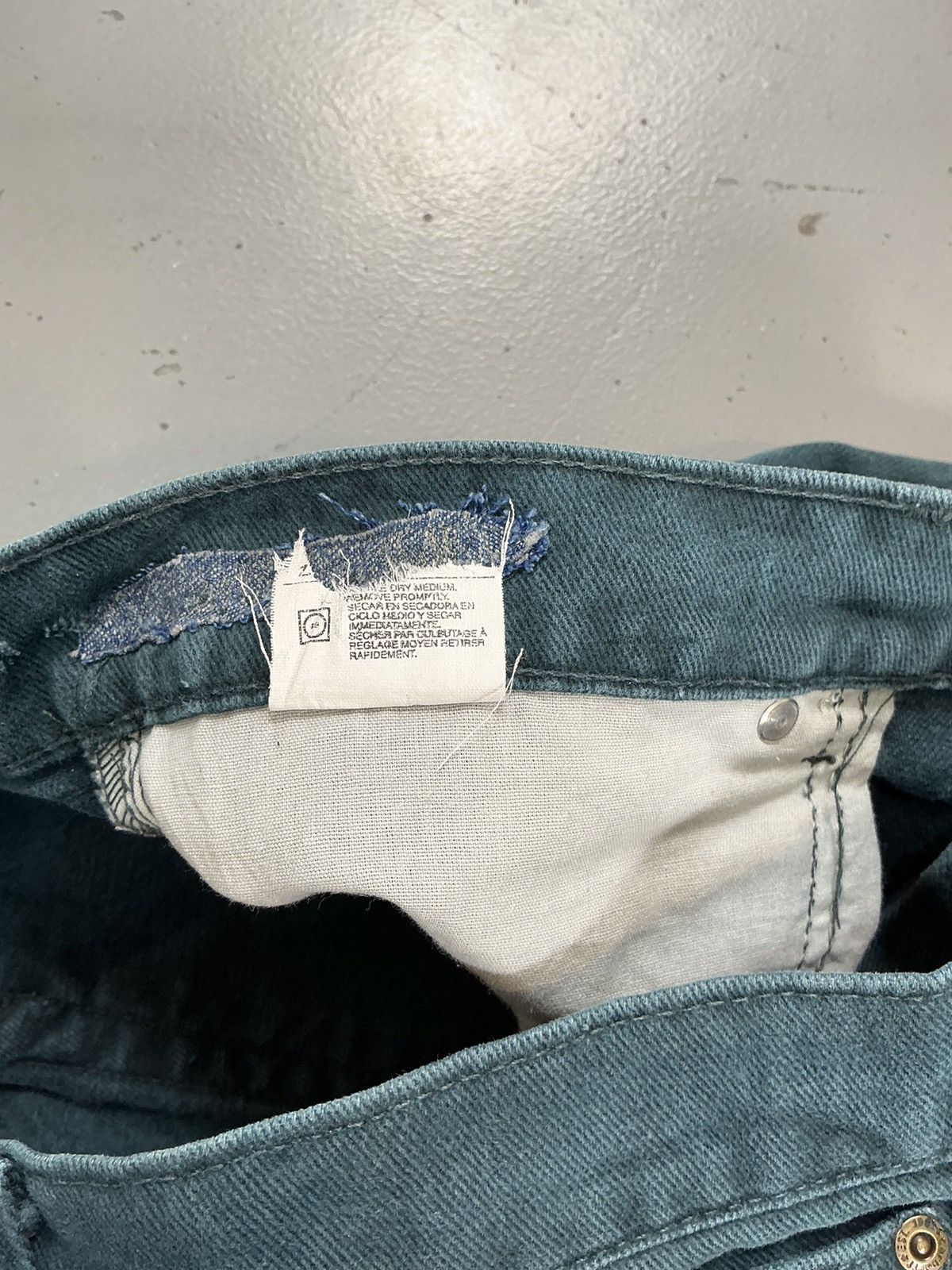 Carhartt × Vintage Vintage rare Carhartt b136 GRE carpenter denim Size US 34 / EU 50 - 5 Thumbnail