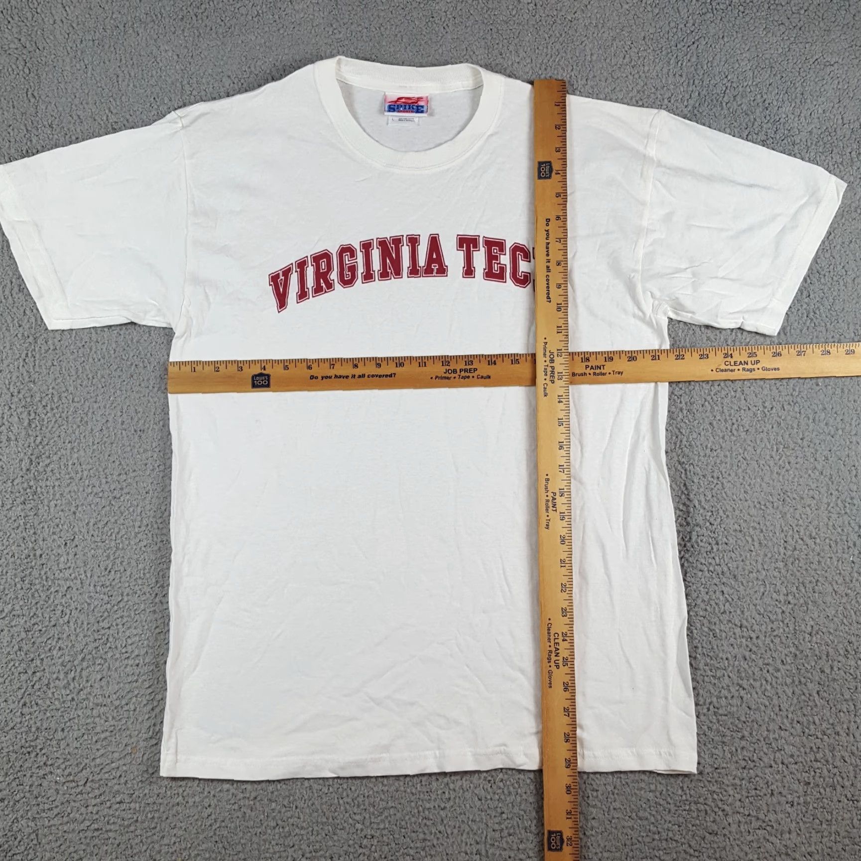 Vintage VINTAGE Virginia Tech Hokies Football Mens Size L University T Shirt N/A Size US L / EU 52-54 / 3 - 7 Thumbnail