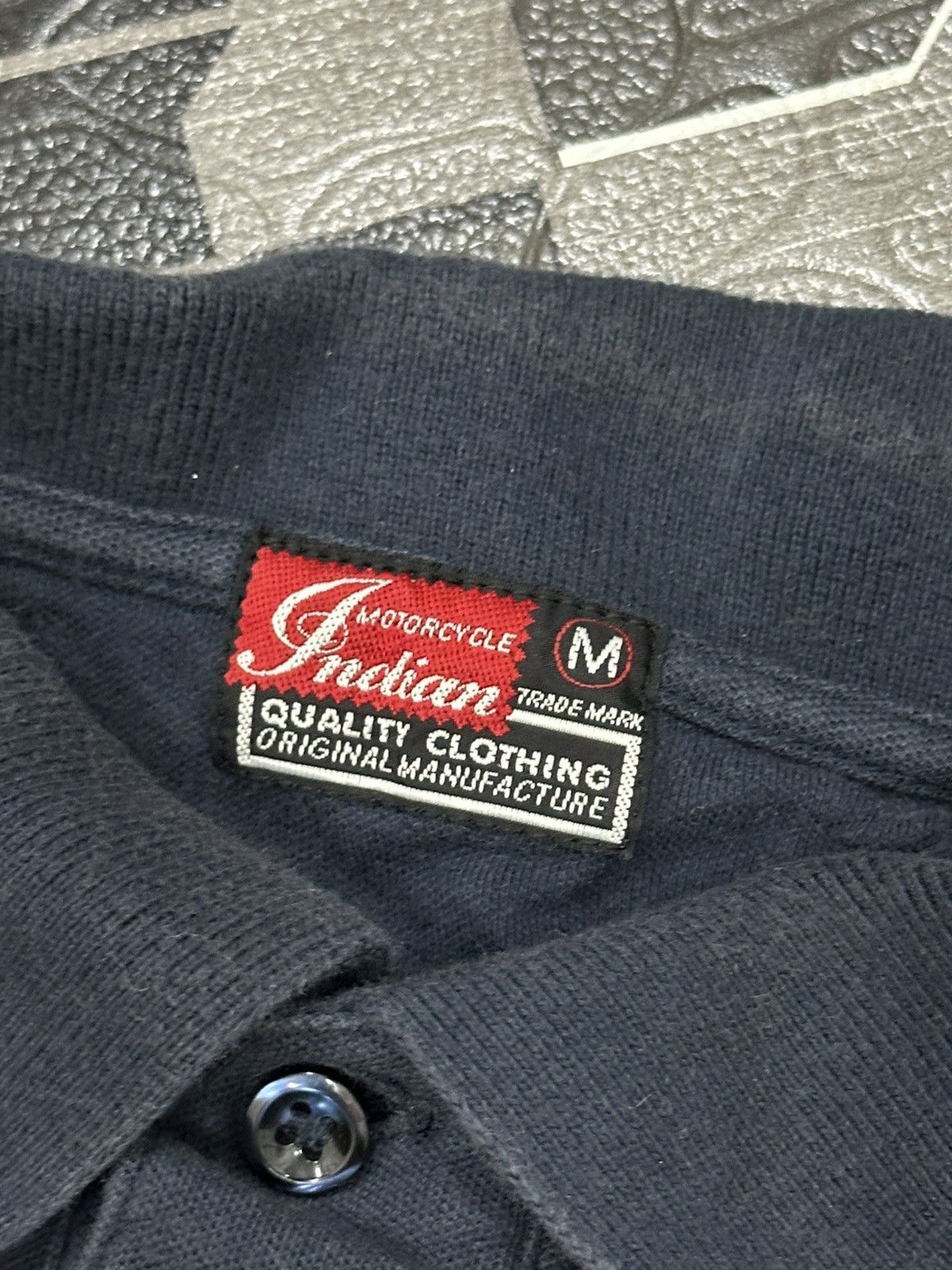 Indian Motorcycle 2000's Indian Motocycle " Adams Repair Service " Polo Shirt Size US XS / EU 42 / 0 - 9 Thumbnail