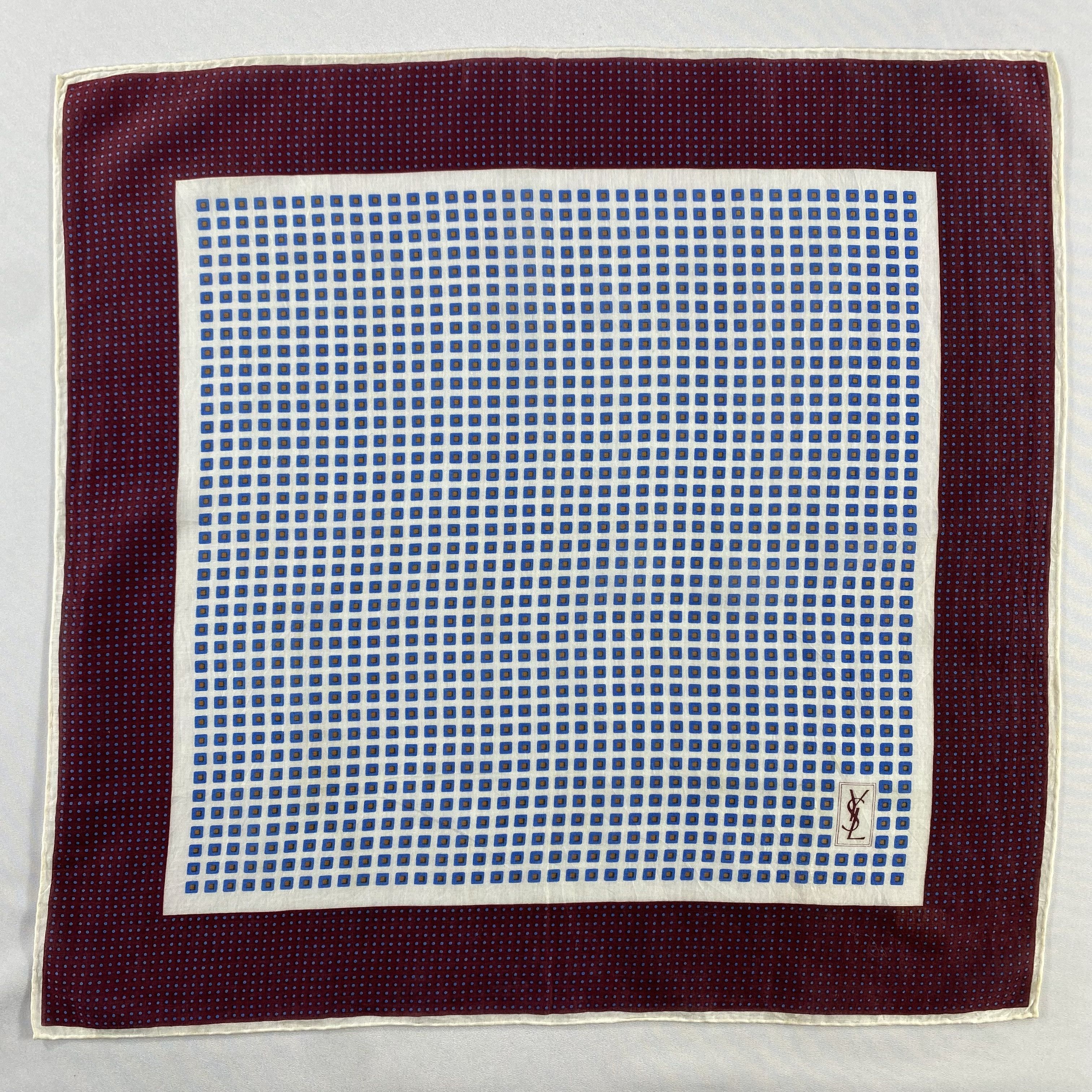 Vintage × Yves Saint Laurent Yves Saint Laurent Neckerchief / Handkerchief-P1935 Size ONE SIZE - 1 Thumbnail