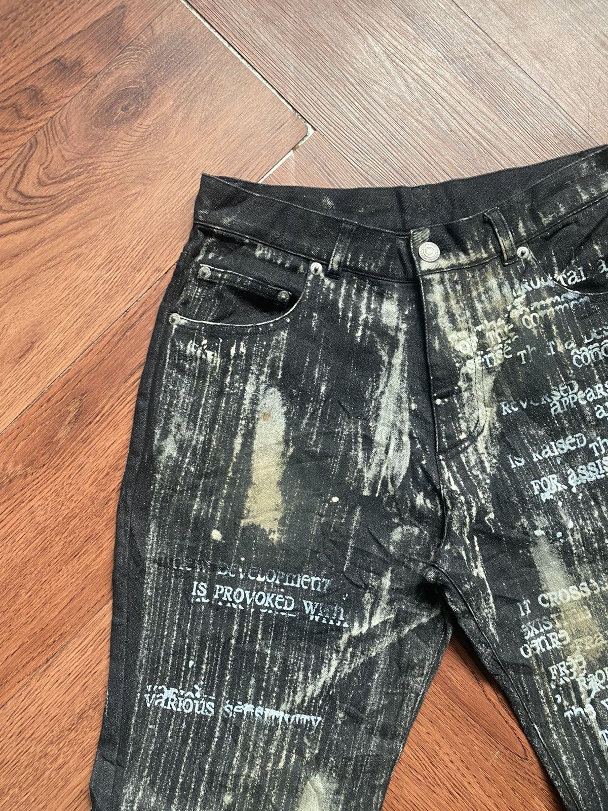 If Six Was Nine Rusty Fullprint Flare Pants Size US 28 / EU 44 - 3 Thumbnail