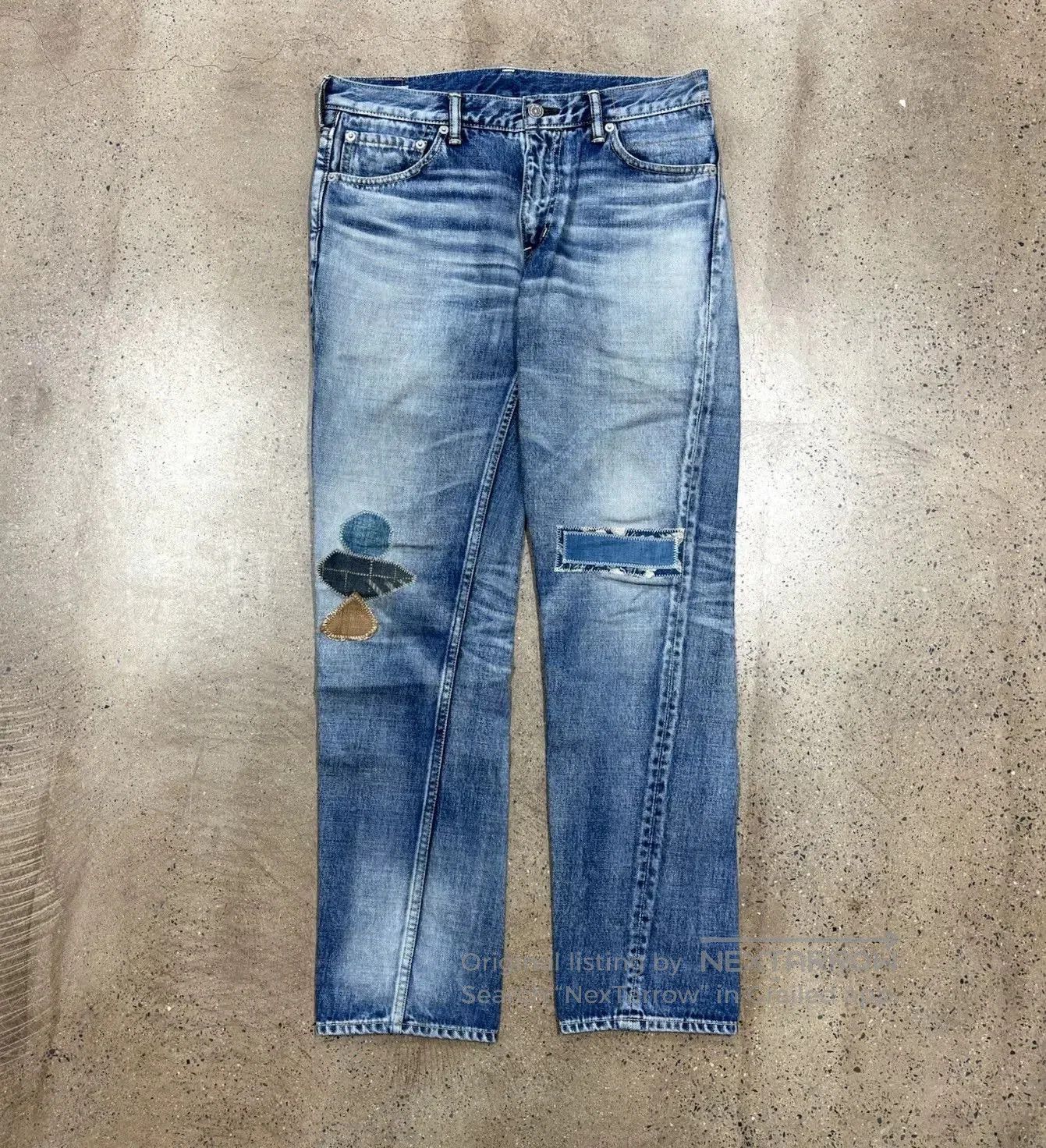 Visvim vintage visvim social sculpture damaged denim pants. Size US 32 / EU 48 - 1 Thumbnail