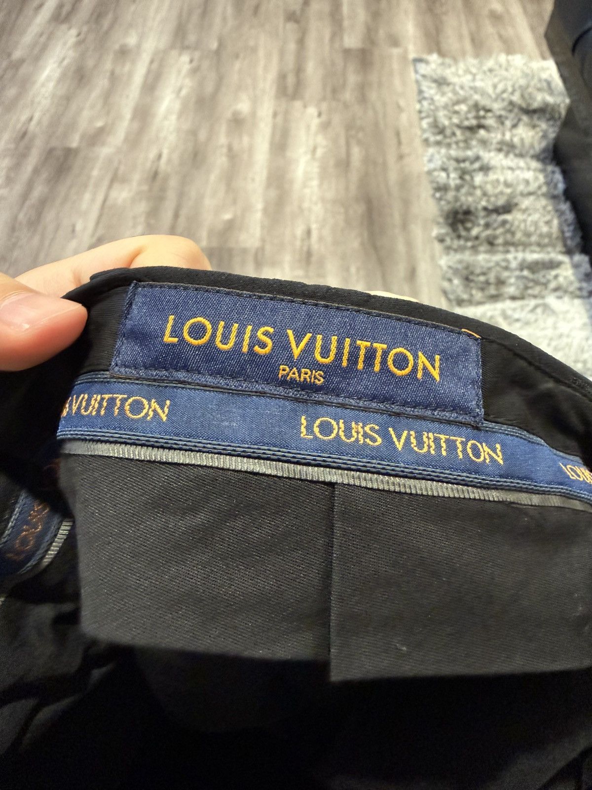 Louis Vuitton Louis Vuitton Black Monogram Pants Size US 30 / EU 46 - 8 Thumbnail