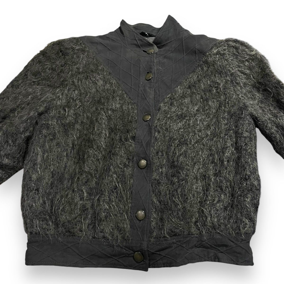 20471120 × Beauty Beast × Japanese Brand 🇯🇵 ROBERTA MOHAIR BUTTON UP JACKET Size M / US 6-8 / IT 42-44 - 8 Thumbnail