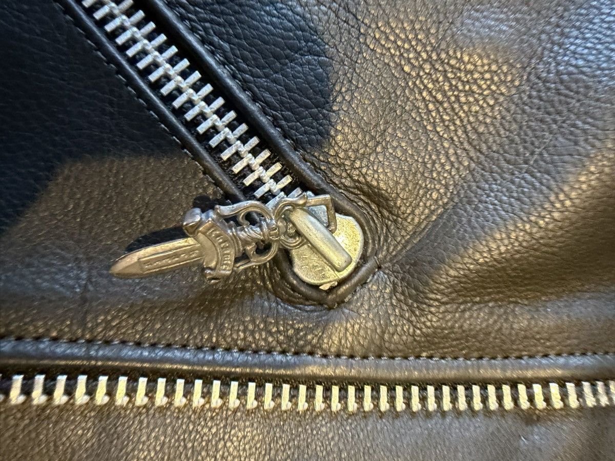 Chrome Hearts RARE vintage Chrome Hearts Leather Jacket Size US S / EU 44-46 / 1 - 7 Thumbnail