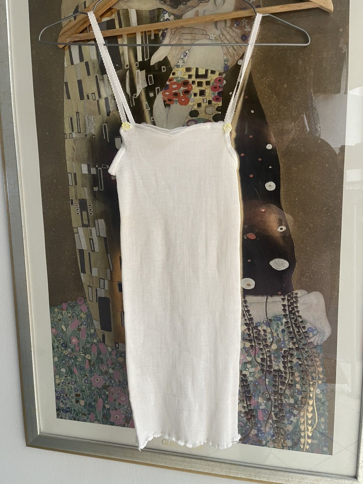 Vintage Vintage 80s Tank Top coquette cottage vibes Size M / US 6-8 / IT 42-44 - 1 Thumbnail