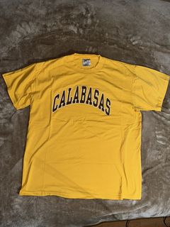 Yellow sales calabasas shirt