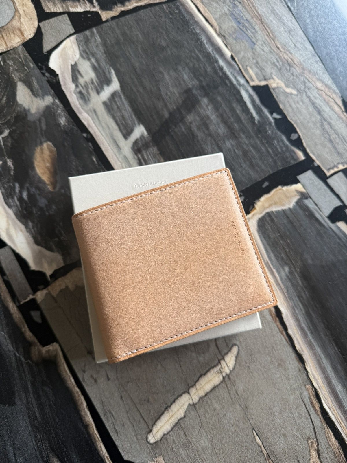 Hender Scheme Hender Scheme Half Folded Wallet Natural Size ONE SIZE - 3 Thumbnail