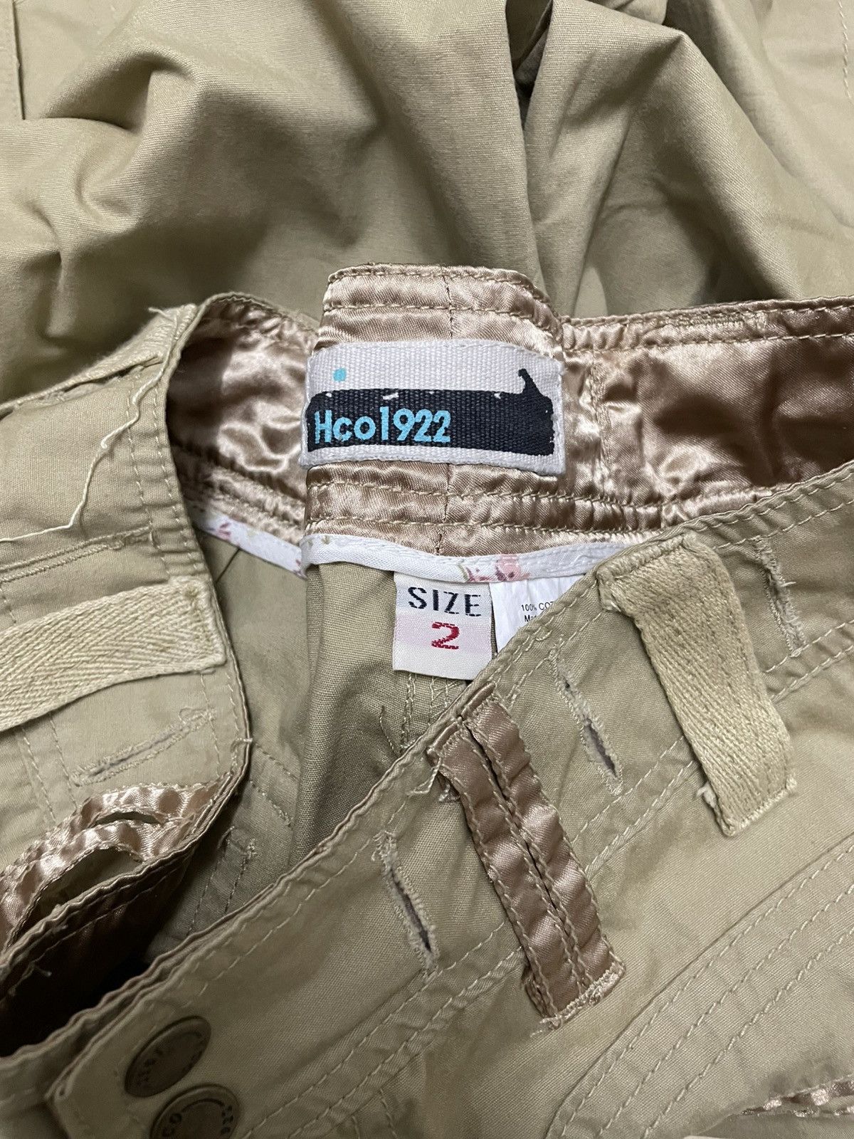 GOA Vintage 1990s Japan Designer HCO1922 Parachute Cargo Pant Size US 27 - 17 Thumbnail