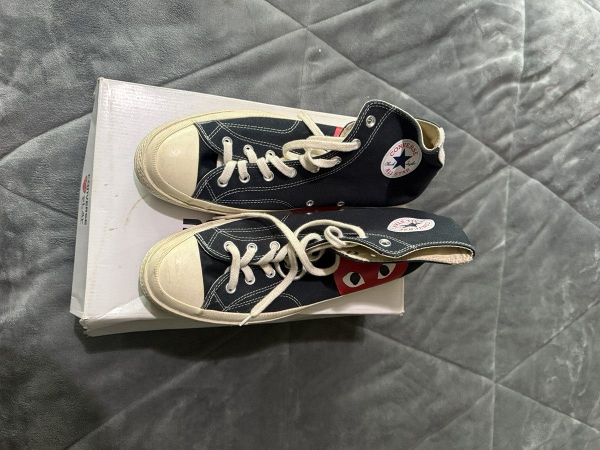 Comme des Garcons PLAY × Converse CdG PLAY x Converse Mens Chuck Taylor All Star Peek-A-Boo Size US 12 / EU 45 - 2 Thumbnail