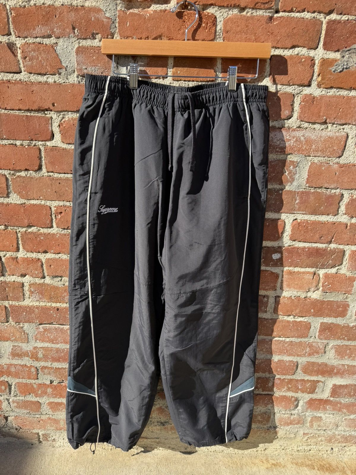 Supreme Supreme Contrast Piping Track Pants | Grailed