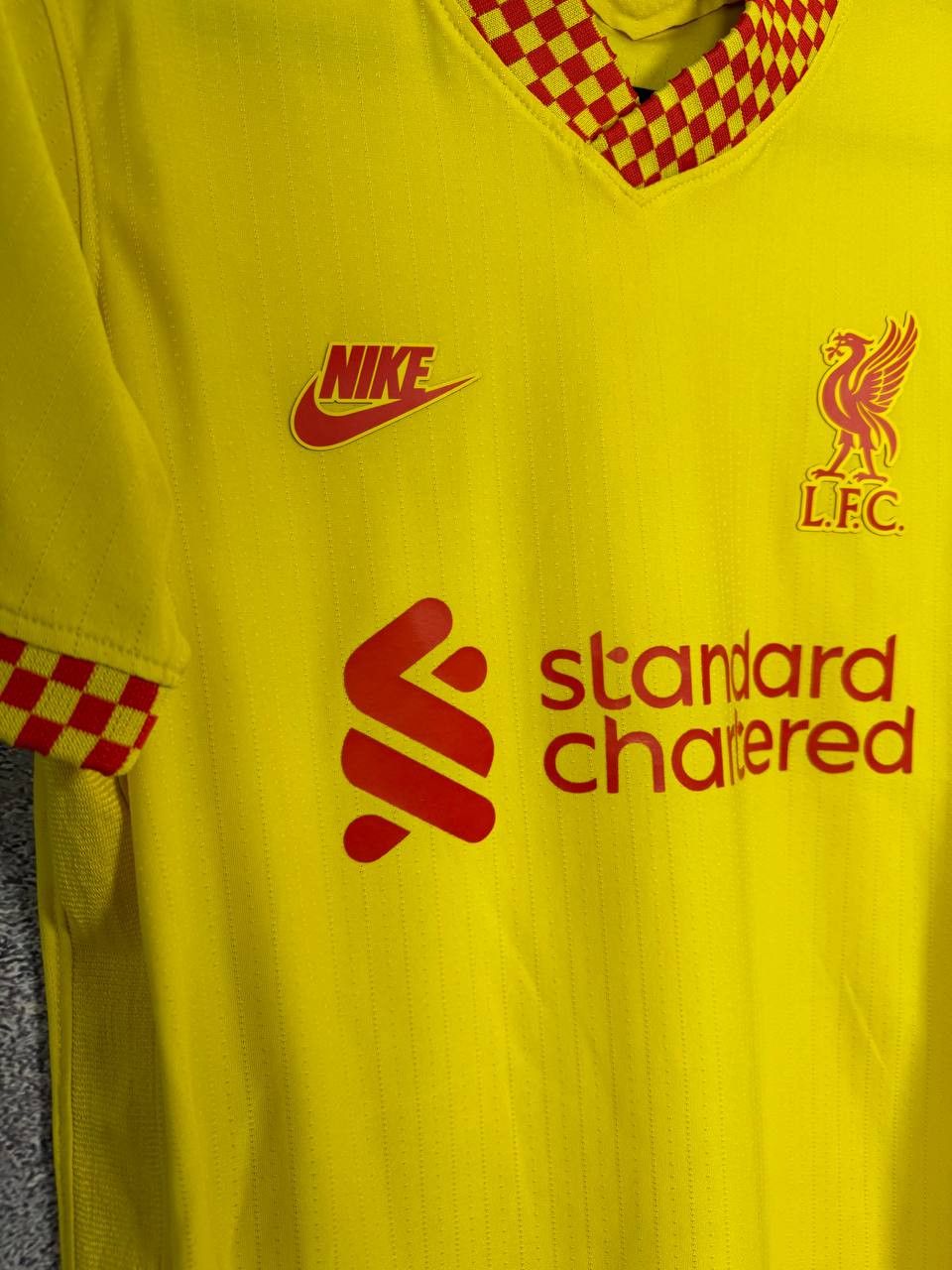 Nike × Vintage Vintage Liverpool 2021/22 Nike Soccer Jersey Small Size US S / EU 44-46 / 1 - 8 Thumbnail