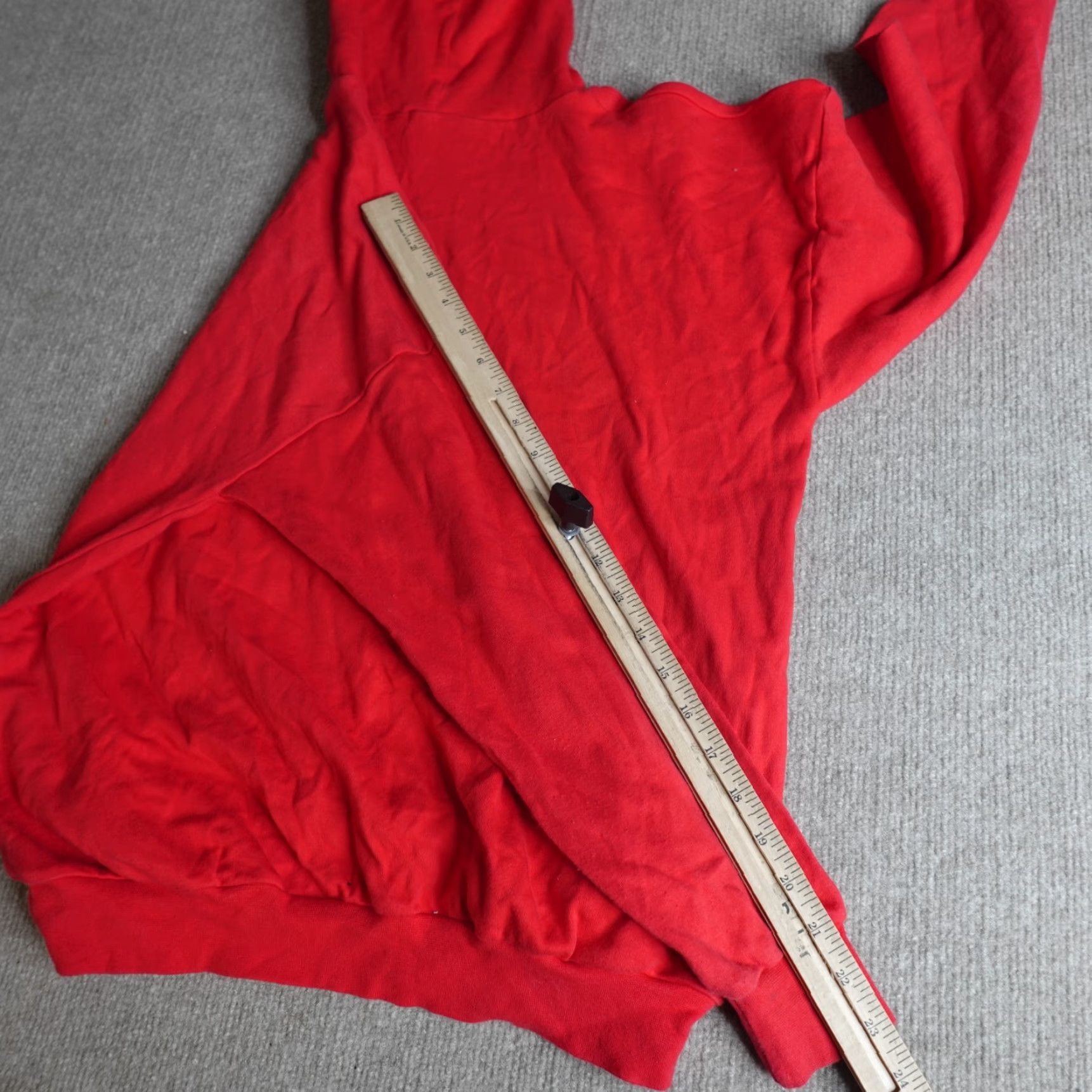 Vintage VINTAGE Heidelberg University Sweatshirt Hoodie Small Red Knit Pullover Hooded Pocket University Mens Sweatshirt measurements Size US S / EU 44-46 / 1 - 4 Thumbnail