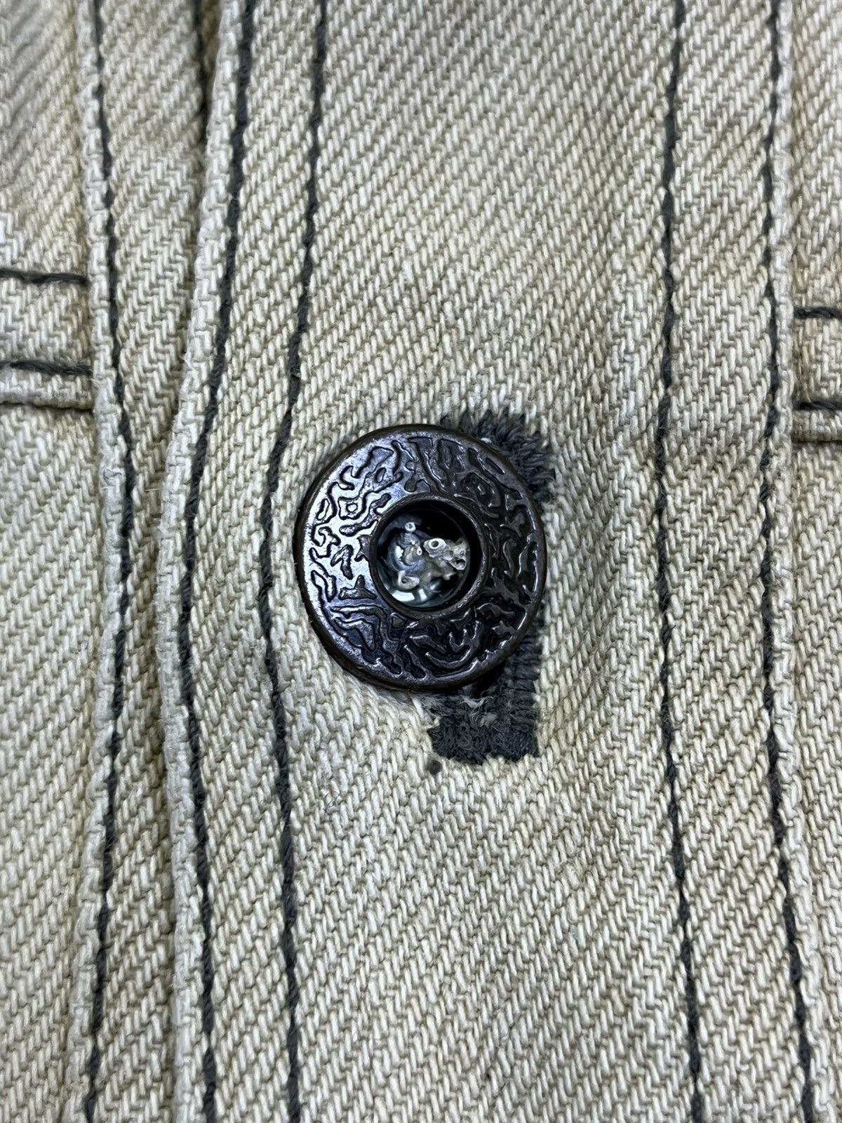 Beretta VINTAGE BERETTA BIG PRINTED TRUCKER DENIM JACKET Size US M / EU 48-50 / 2 - 12 Thumbnail