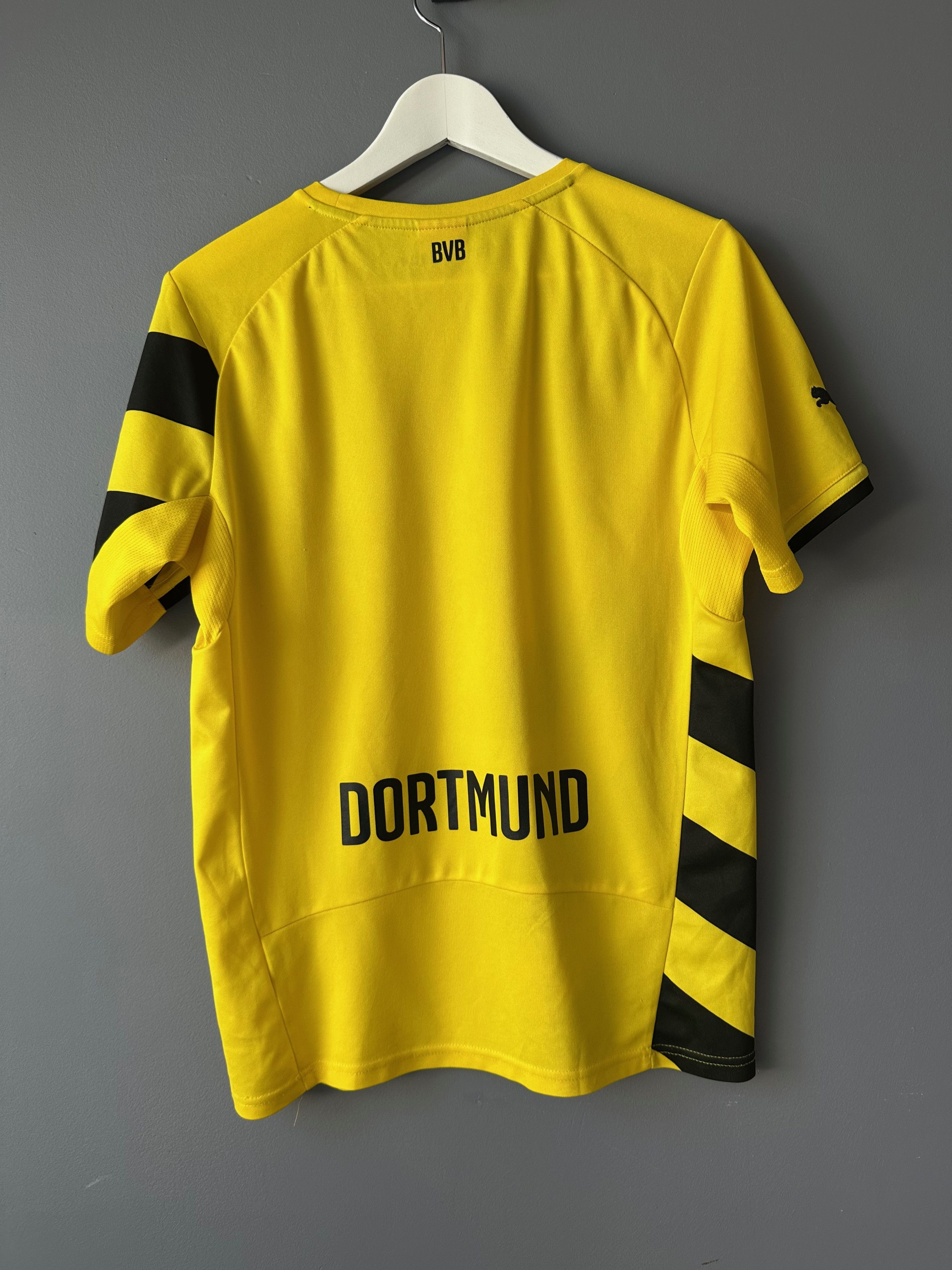 Puma 2014 Puma BVB Borussia Dortmund Home Jersey Soccer Size US S / EU 44-46 / 1 - 6 Thumbnail