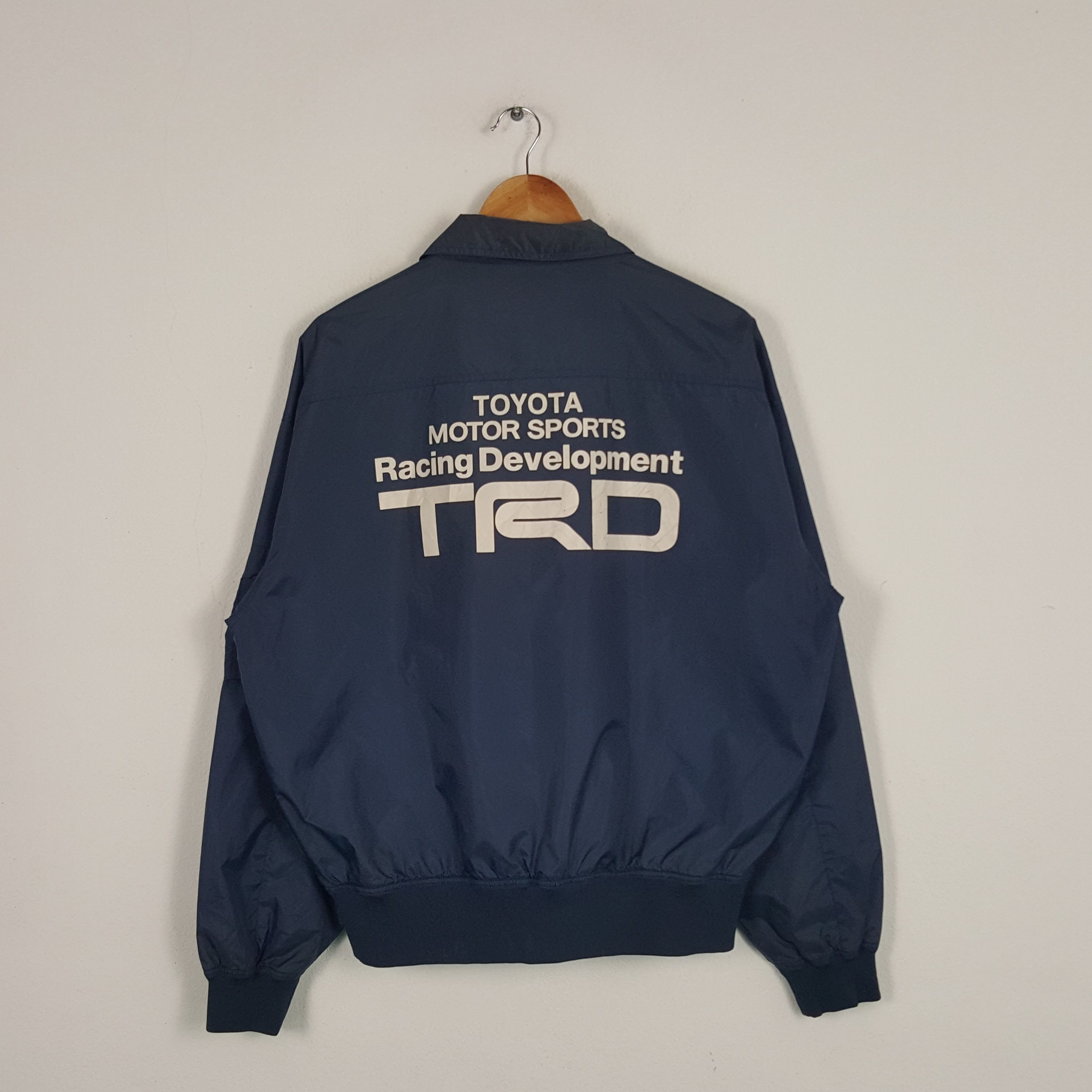 Japanese Brand × Vintage Vintage TRD Racing Development Toyota Motorsports Jacket Size US XL / EU 56 / 4 - 1 Thumbnail