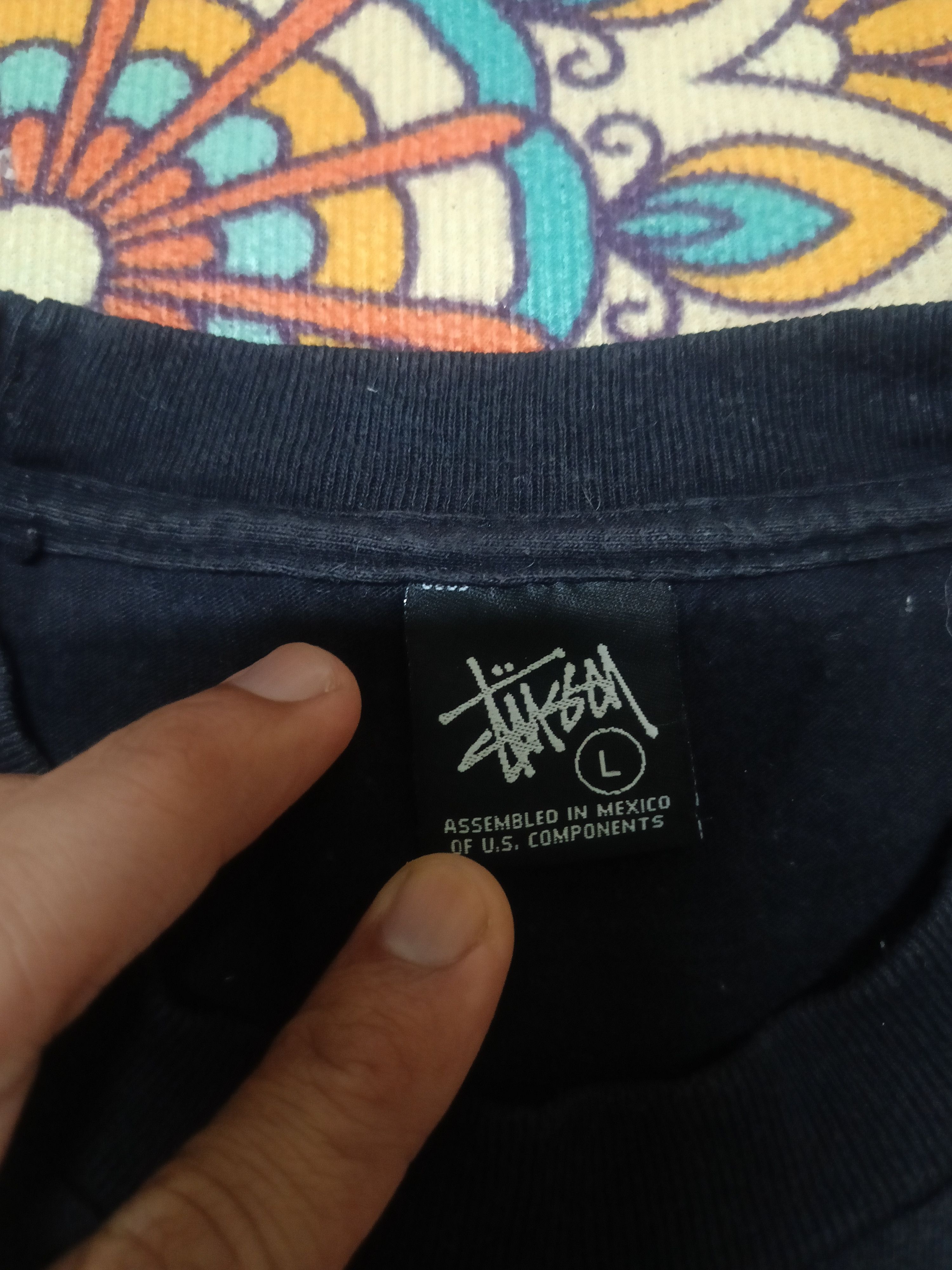 Futura × Stussy Rare Futura X Stussy World tour Shirt Limited edition Size US L / EU 52-54 / 3 - 4 Thumbnail
