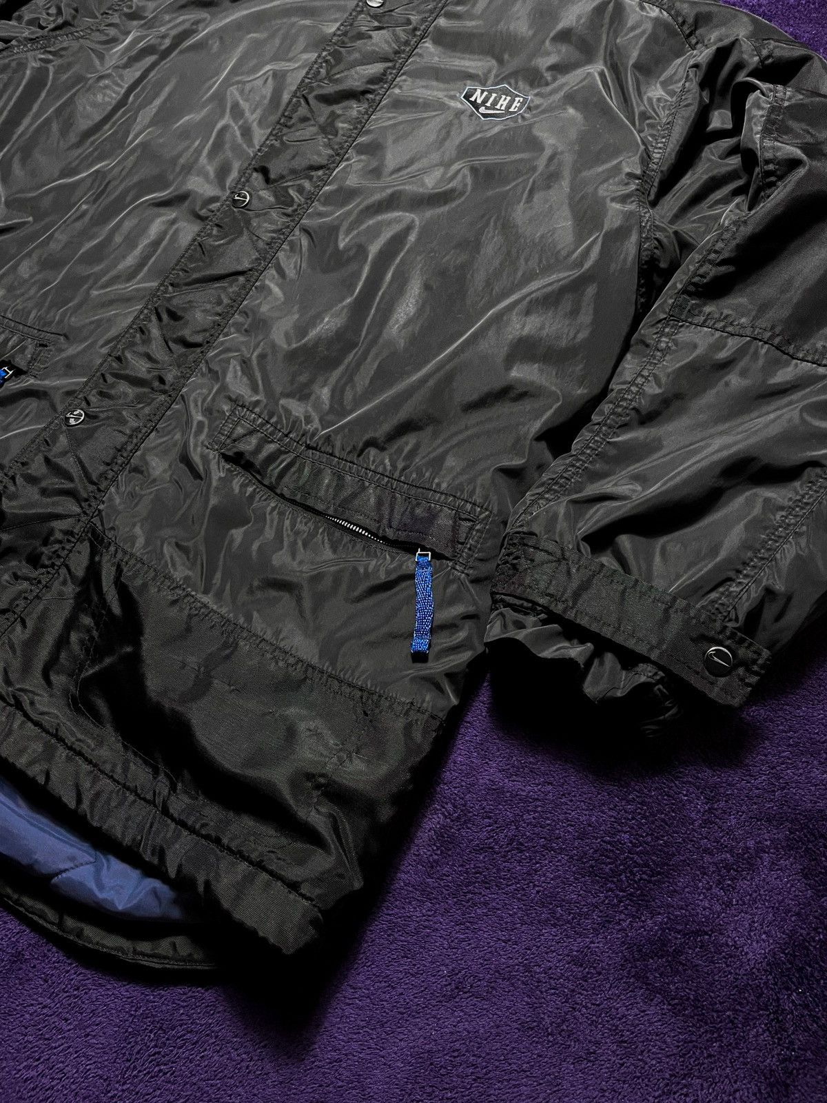 Nike × Nike ACG × Vintage Vintage 80s-90s Nike nylon retro jacket big logo Size US L / EU 52-54 / 3 - 5 Thumbnail