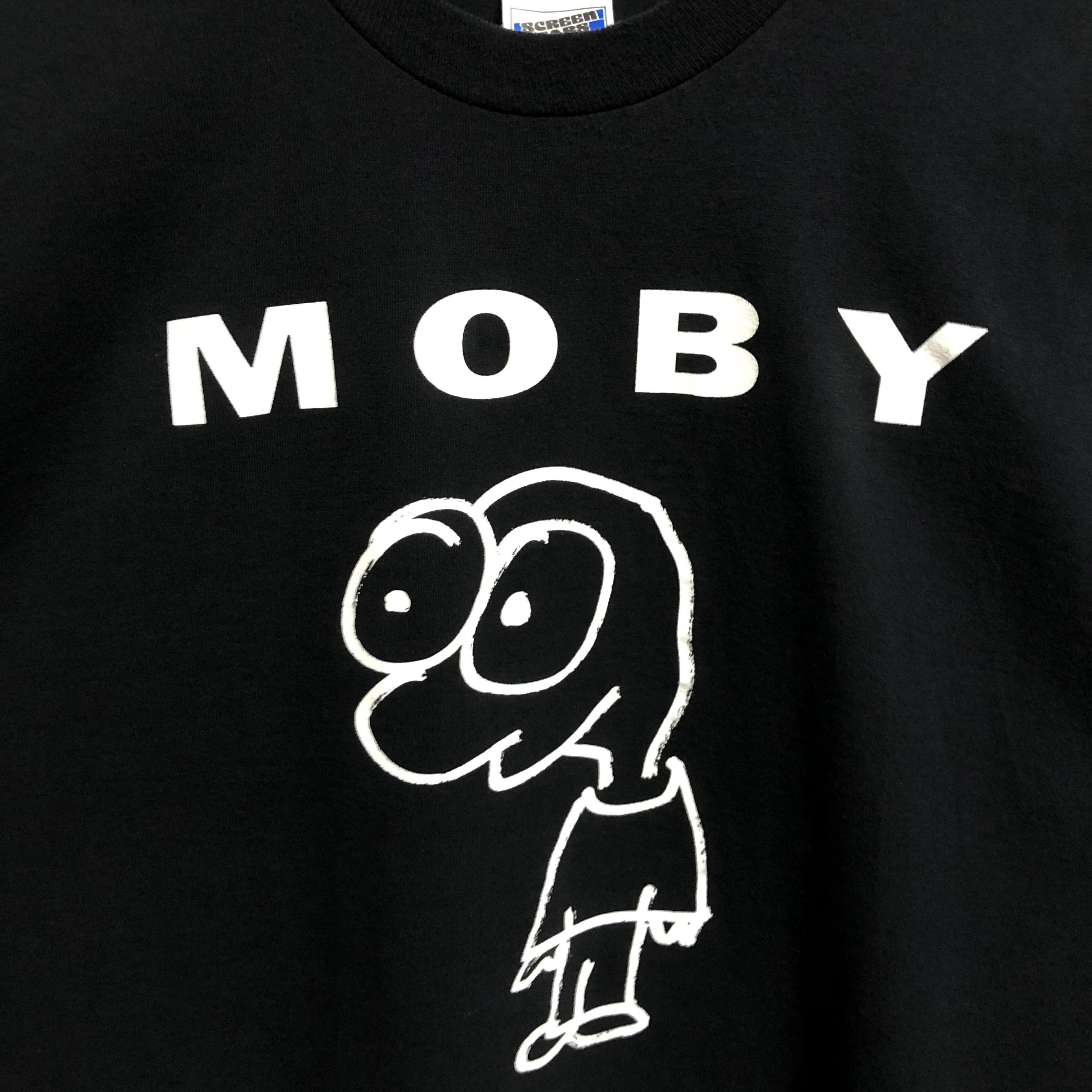 Band Tees Vintage 1995 MOBY Everything Is Wrong Tee Size US XL / EU 56 / 4 - 6 Thumbnail