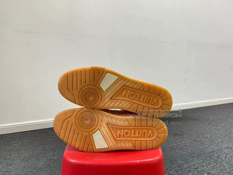 Louis Vuitton Louis Vuitton Peach powder of trainer shoes Size US 7.5 / EU 40-41 - 6 Thumbnail
