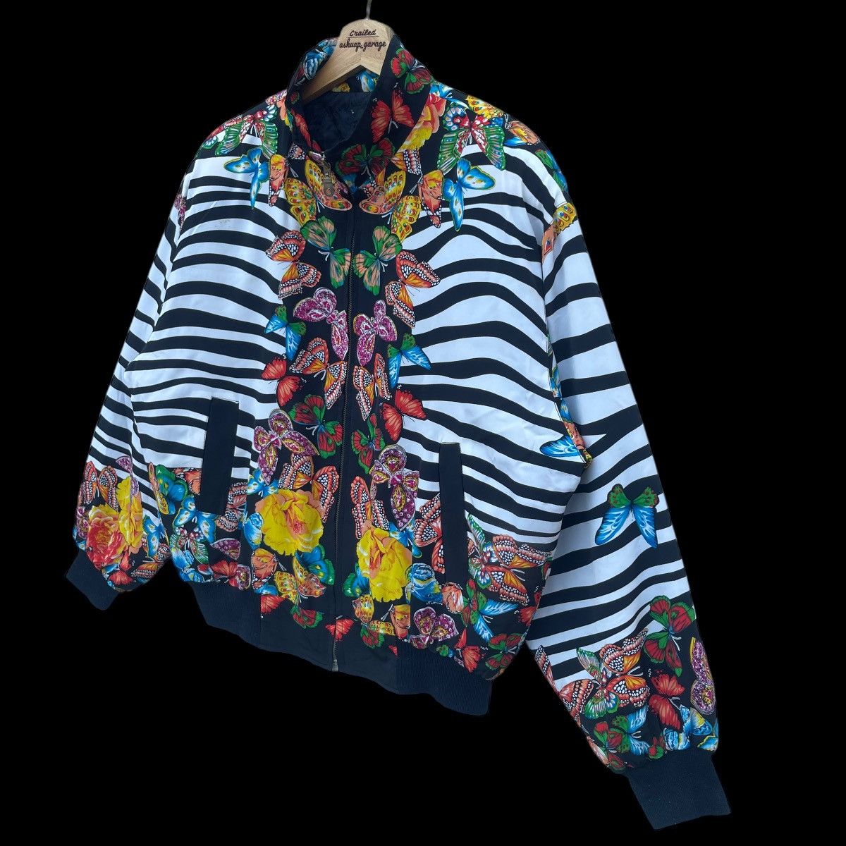 Native Floral Natives Print All Over Me Satin Bomber Size US L / EU 52-54 / 3 - 3 Thumbnail