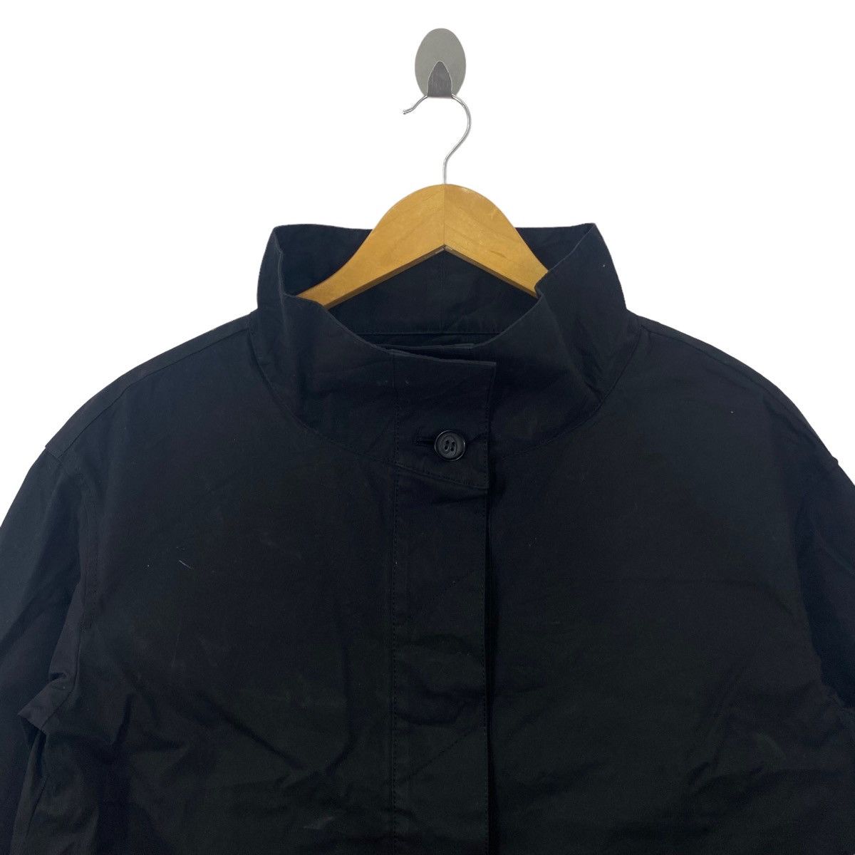 Japanese Brand GIGLI Japanese Brand Button Up Casual Black Coat Size US M / EU 48-50 / 2 - 2 Thumbnail