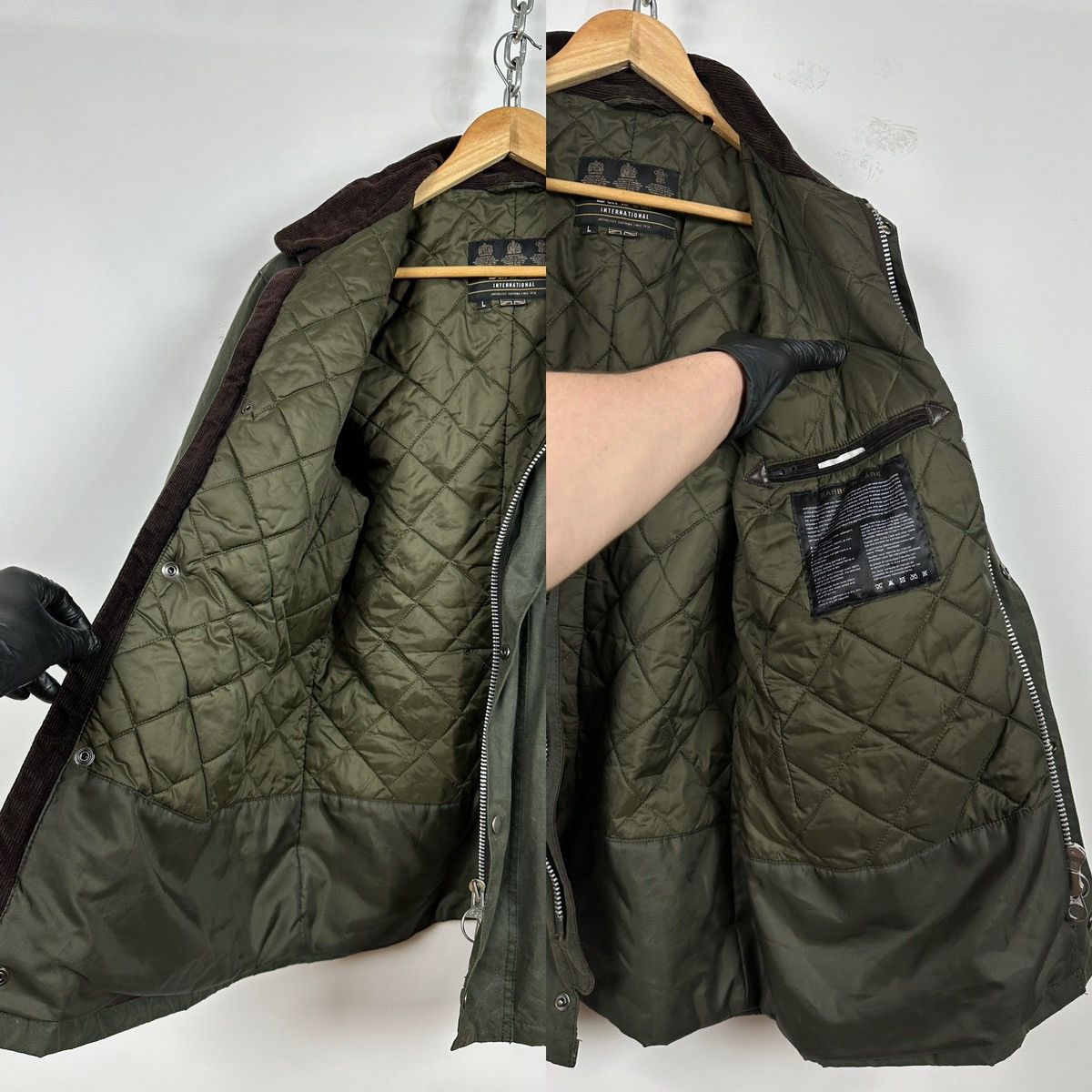 Barbour Barbour International Motorcycle Duke Waxed Jacket Size US L / EU 52-54 / 3 - 22 Thumbnail