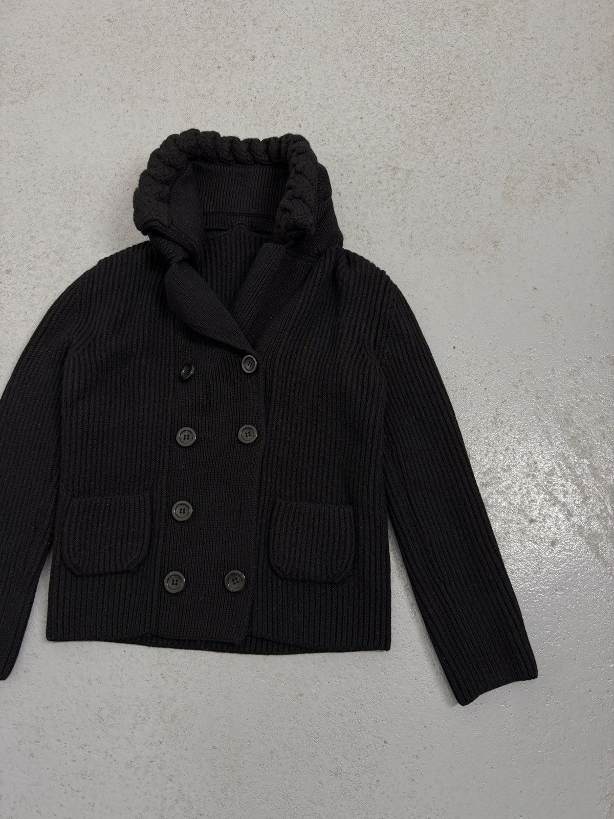 Prada Vintage Prada Souble Breasted Wool Sweater Size M / US 6-8 / IT 42-44 - 2 Thumbnail