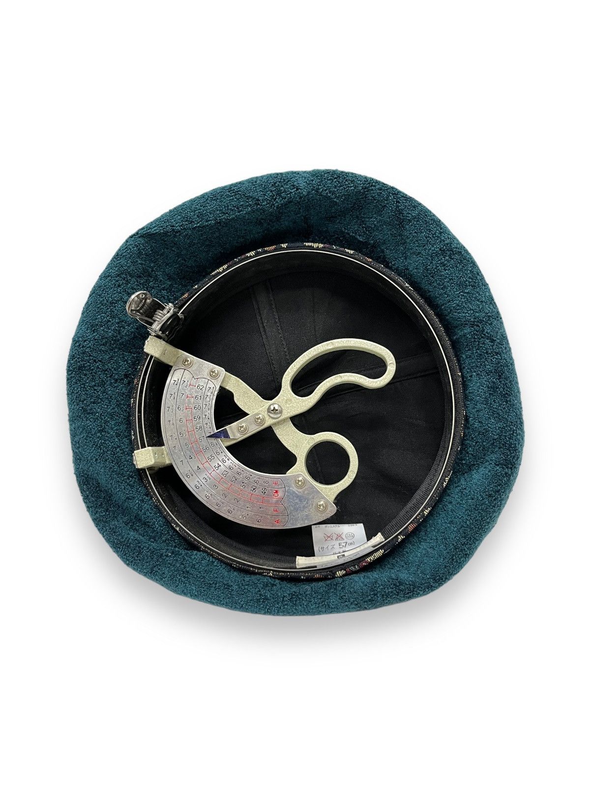 Pierre Balmain Vintage PIERRE BALMAIN PARIS Emerald Green Retro Beret Hat Size ONE SIZE - 9 Thumbnail