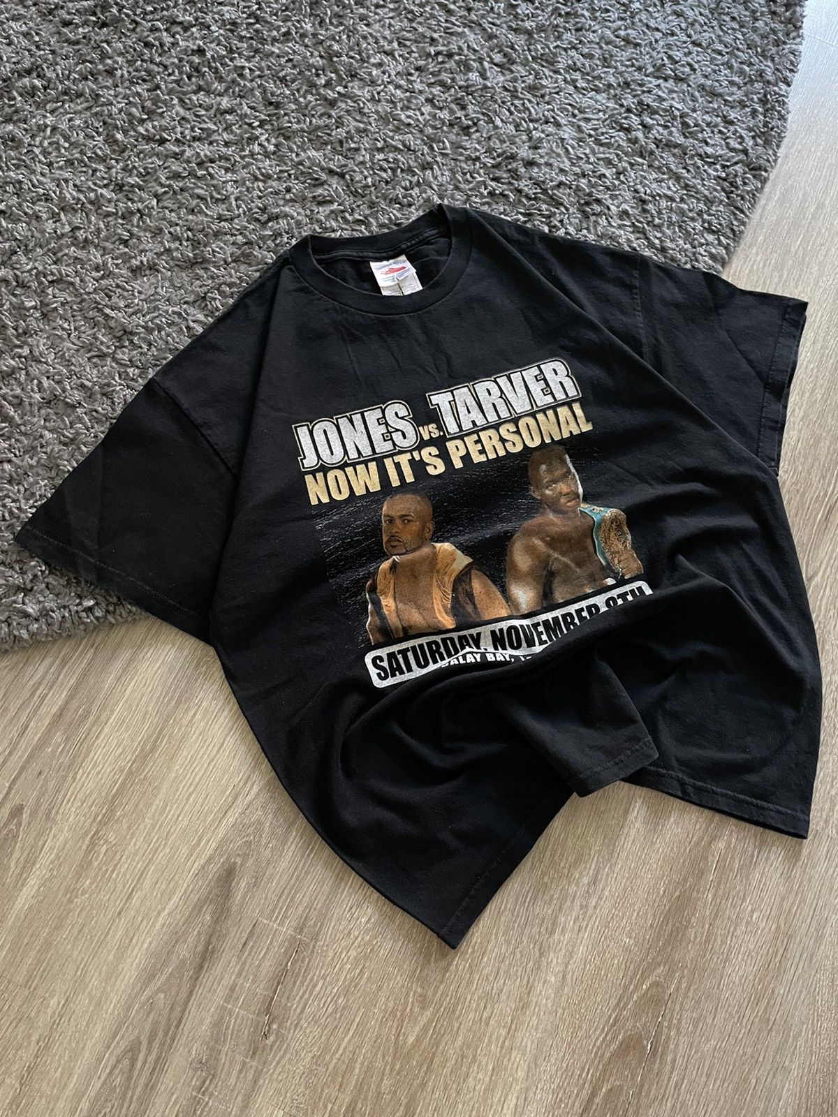 Vintage Vintage 2003 Roy Jones vs Tarver Boxing Promo T Shirt Size US XL / EU 56 / 4 - 3 Thumbnail