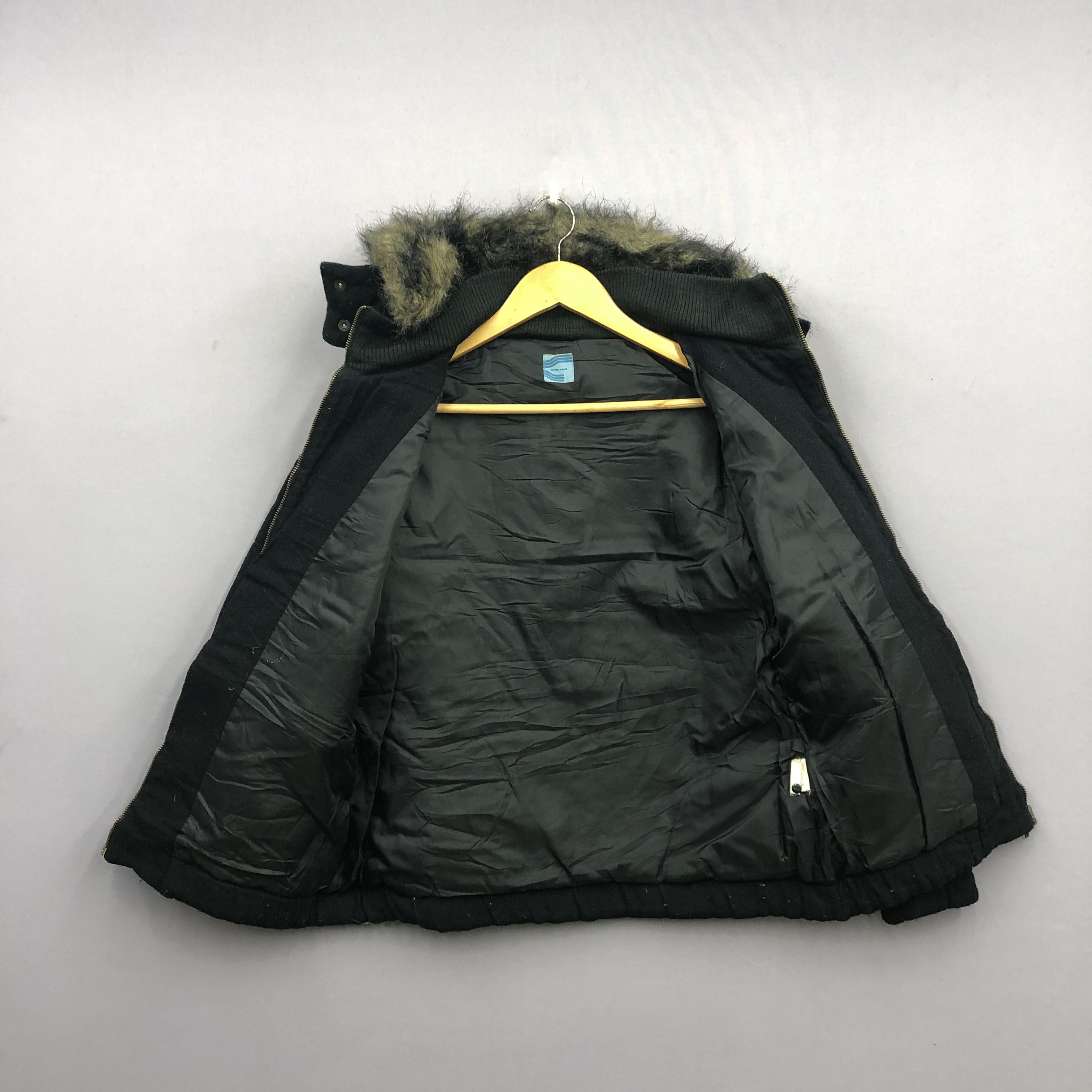 If Six Was Nine × Vintage Vintage On The Couch Shearling Puffer Wool Zipper Jacket Size S / US 4 / IT 40 - 5 Thumbnail