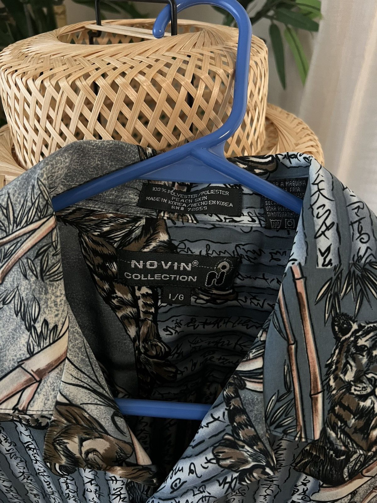 Japanese Brand × Vintage Japanese Graphic Button Down Size US L / EU 52-54 / 3 - 3 Thumbnail