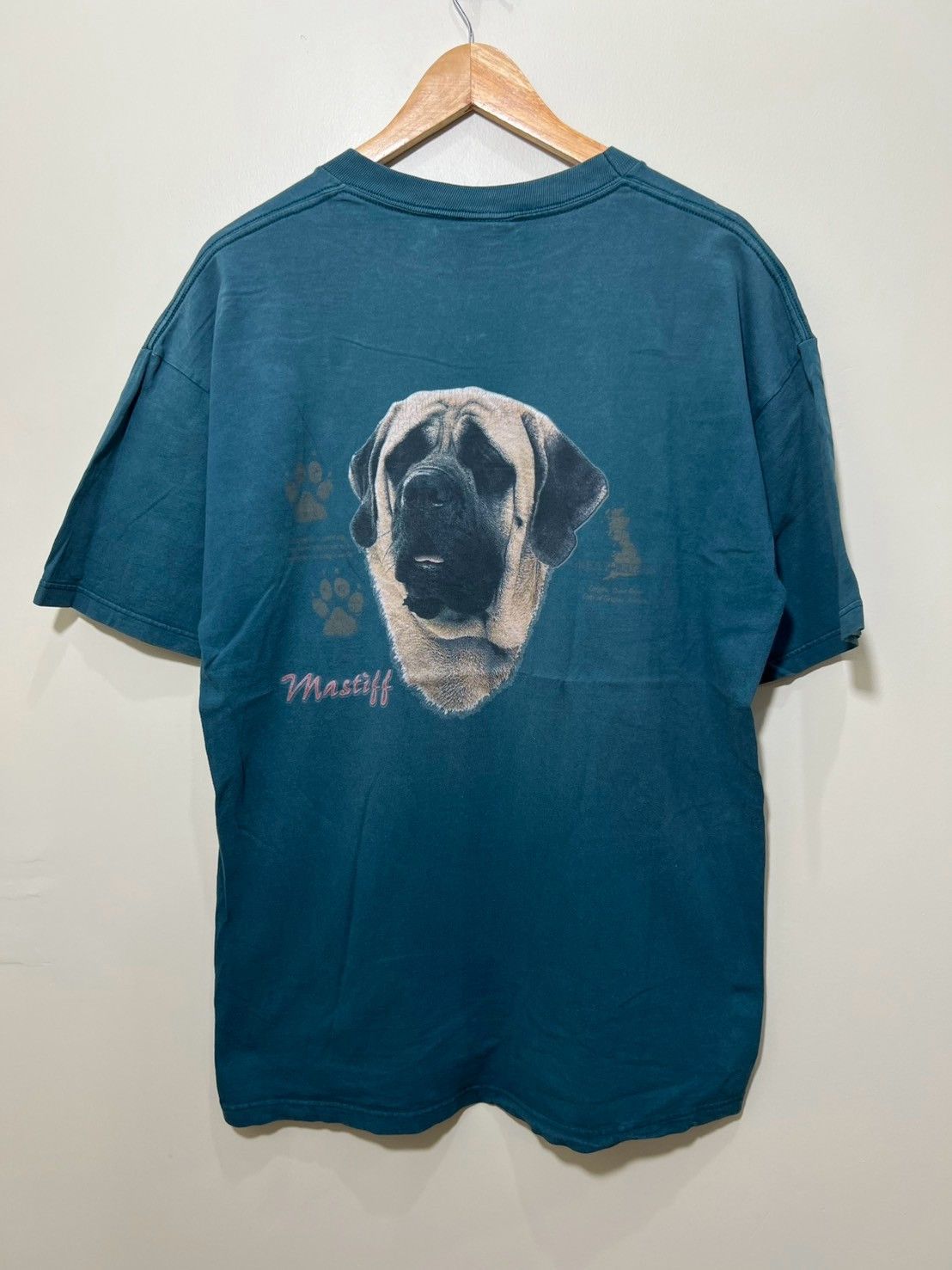 Vintage Vintage 00's Mastiff Dog shirt bnz01 Size US L / EU 52-54 / 3 - 5 Thumbnail