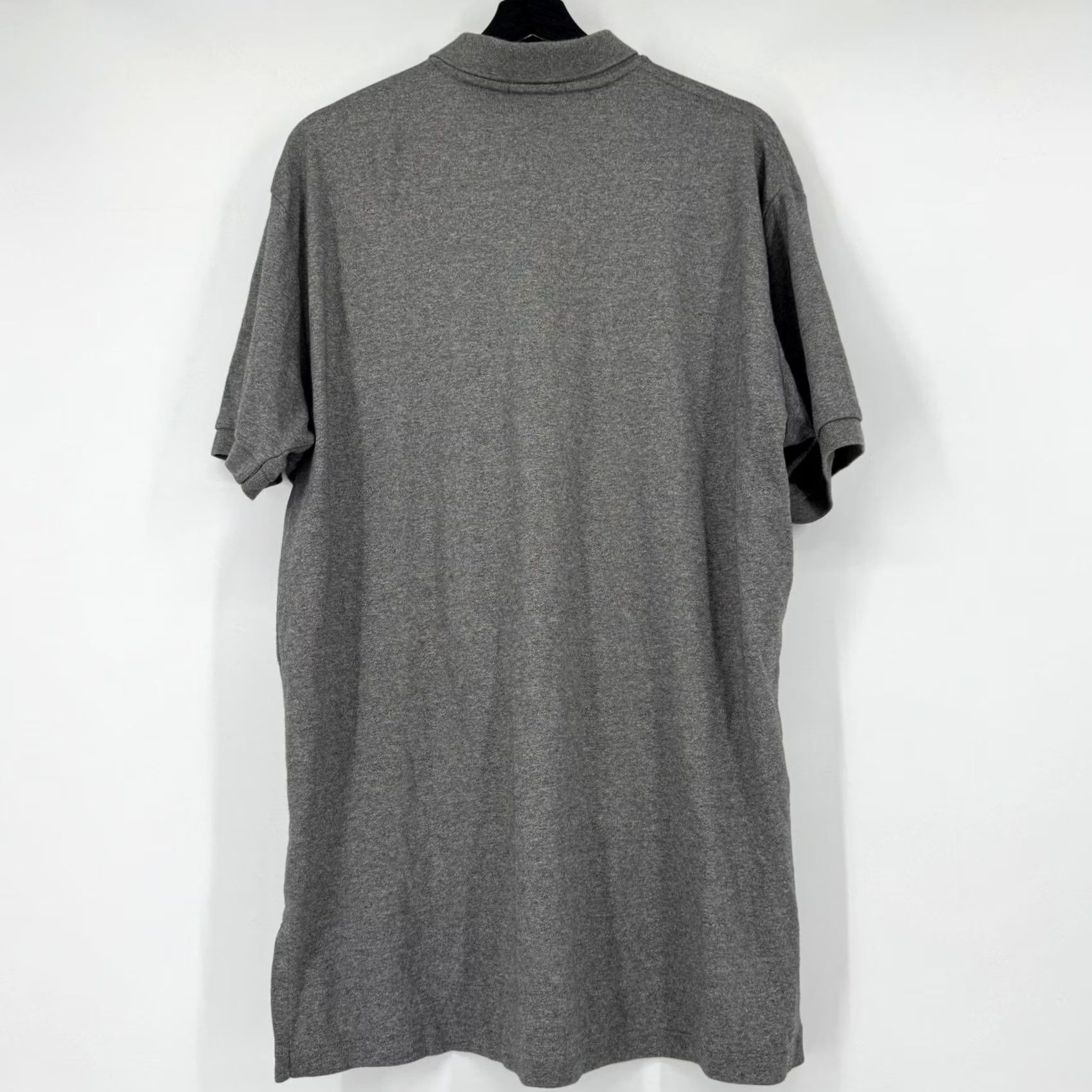 Polo Ralph Lauren Polo Ralph Lauren Polo Shirt Mens Large Gray Short Sleeve Pique Cotton Classic Shirt Size US L / EU 52-54 / 3 - 3 Thumbnail