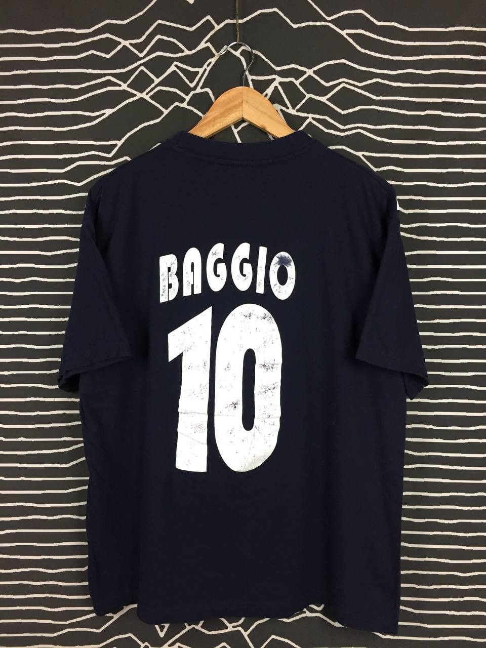 Vintage Vtg Brescia Calcio 2003/2004 Roberto Baggio No.10 Tee Size US L / EU 52-54 / 3 - 4 Thumbnail
