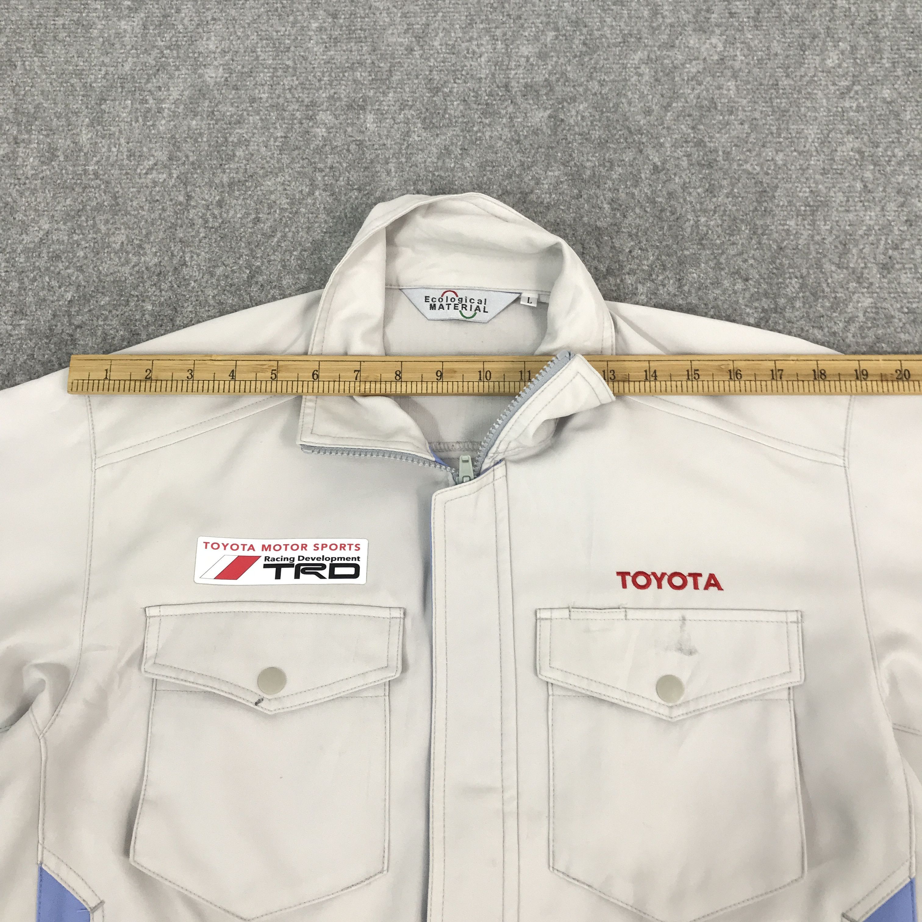 Japanese Brand Toyota X Trd racing Motorsport japan uniform jacket Size US L / EU 52-54 / 3 - 5 Thumbnail