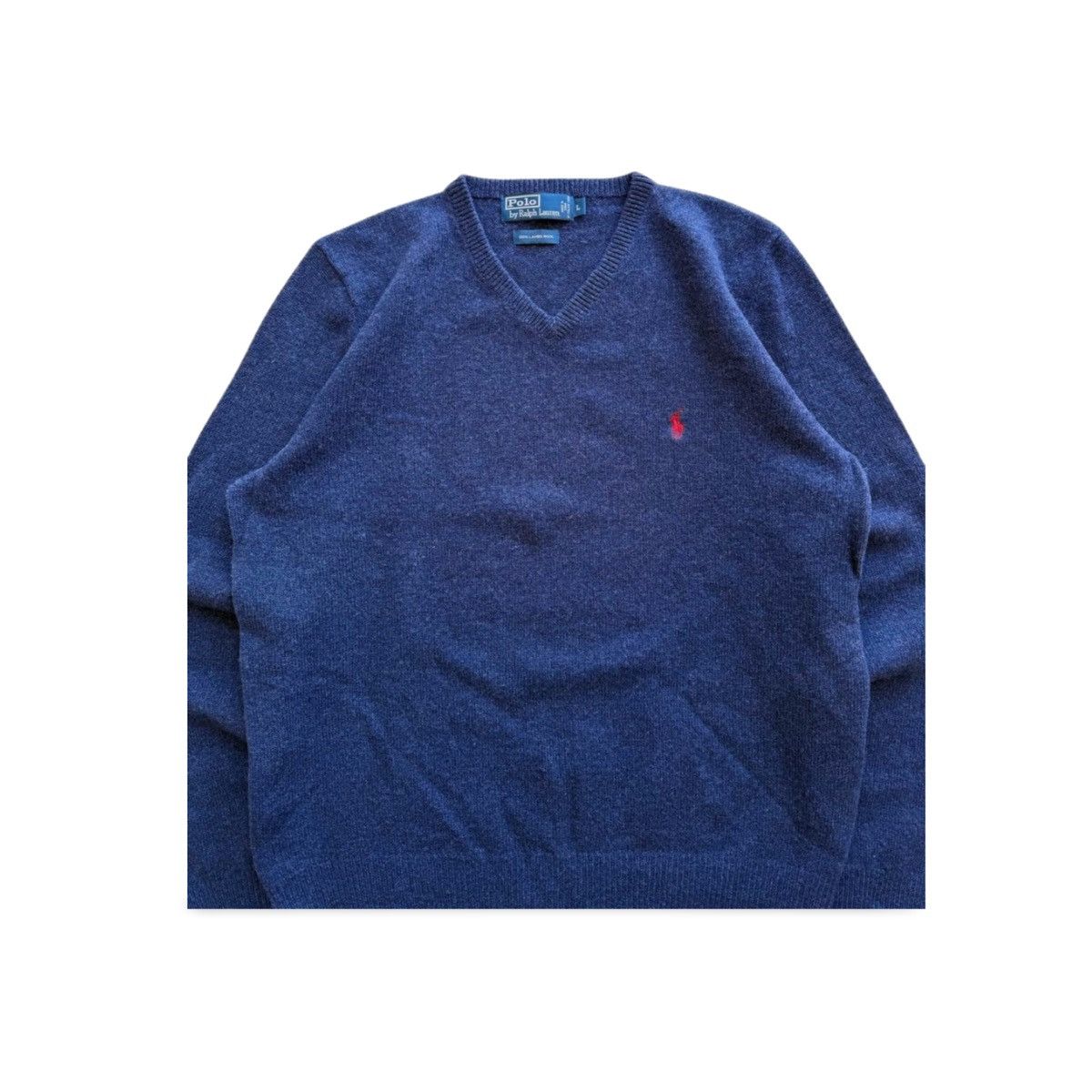 Polo Ralph Lauren Vintage Ralph Lauren Lambs Wool Knit Sweater Size US L / EU 52-54 / 3 - 2 Thumbnail
