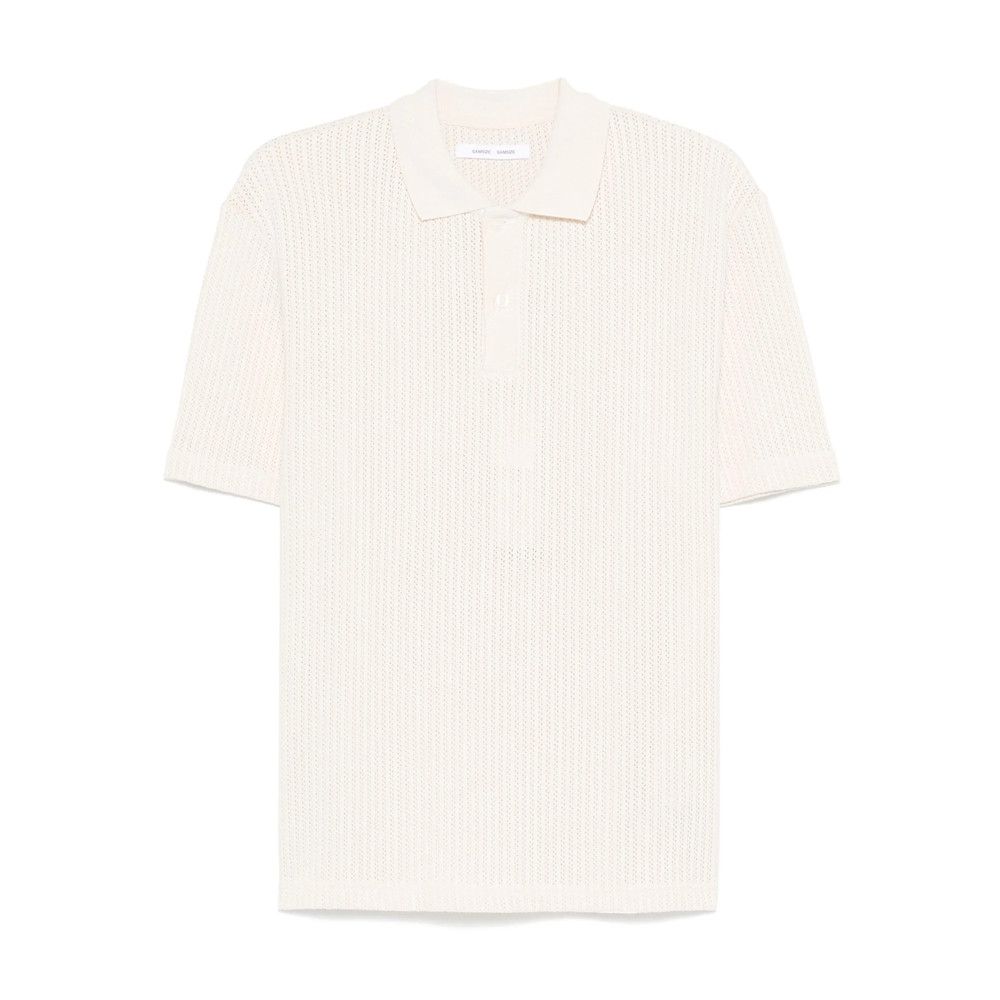 Samsoe Samsoe Samsoe Samsoe NEUTRALS Polo Shirts Size US S / EU 44-46 / 1 - 1 Thumbnail