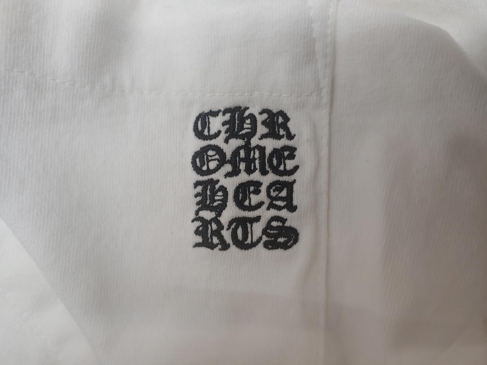 Chrome Hearts Embroidered Pocket Tee in White