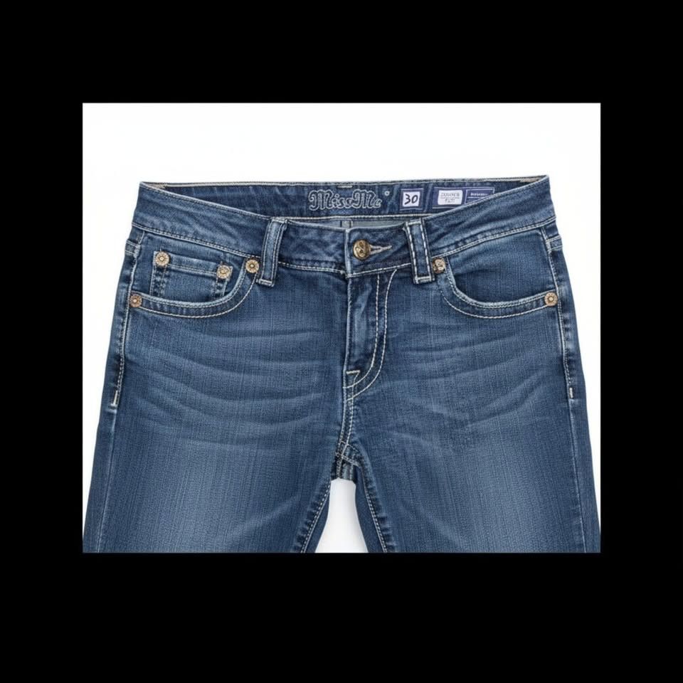 Other Miss Me Jeans, 30 x 32 inches -- ITEM #3378 Size US 30 / EU 46 - 2 Thumbnail
