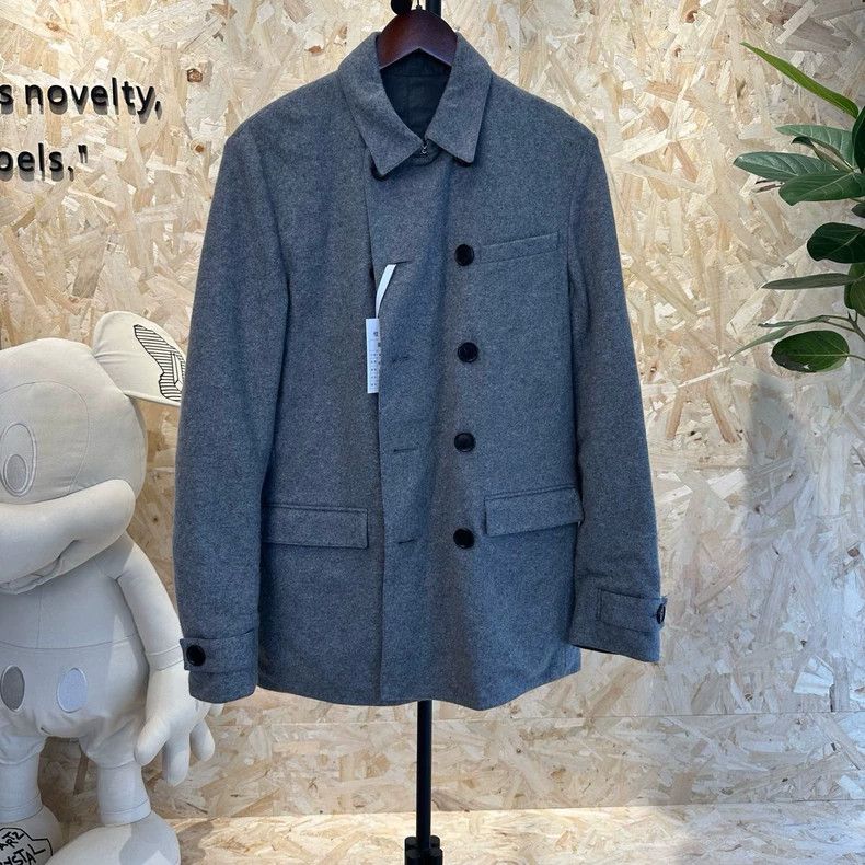Dior Gray wool double-sided jacket 2501-Nextarrow
