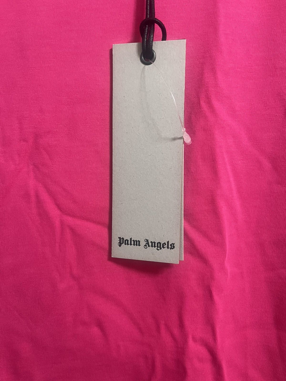 Palm Angels Palm Angels Neck Logo Tee Sz XL Size US XL / EU 56 / 4 - 3 Thumbnail