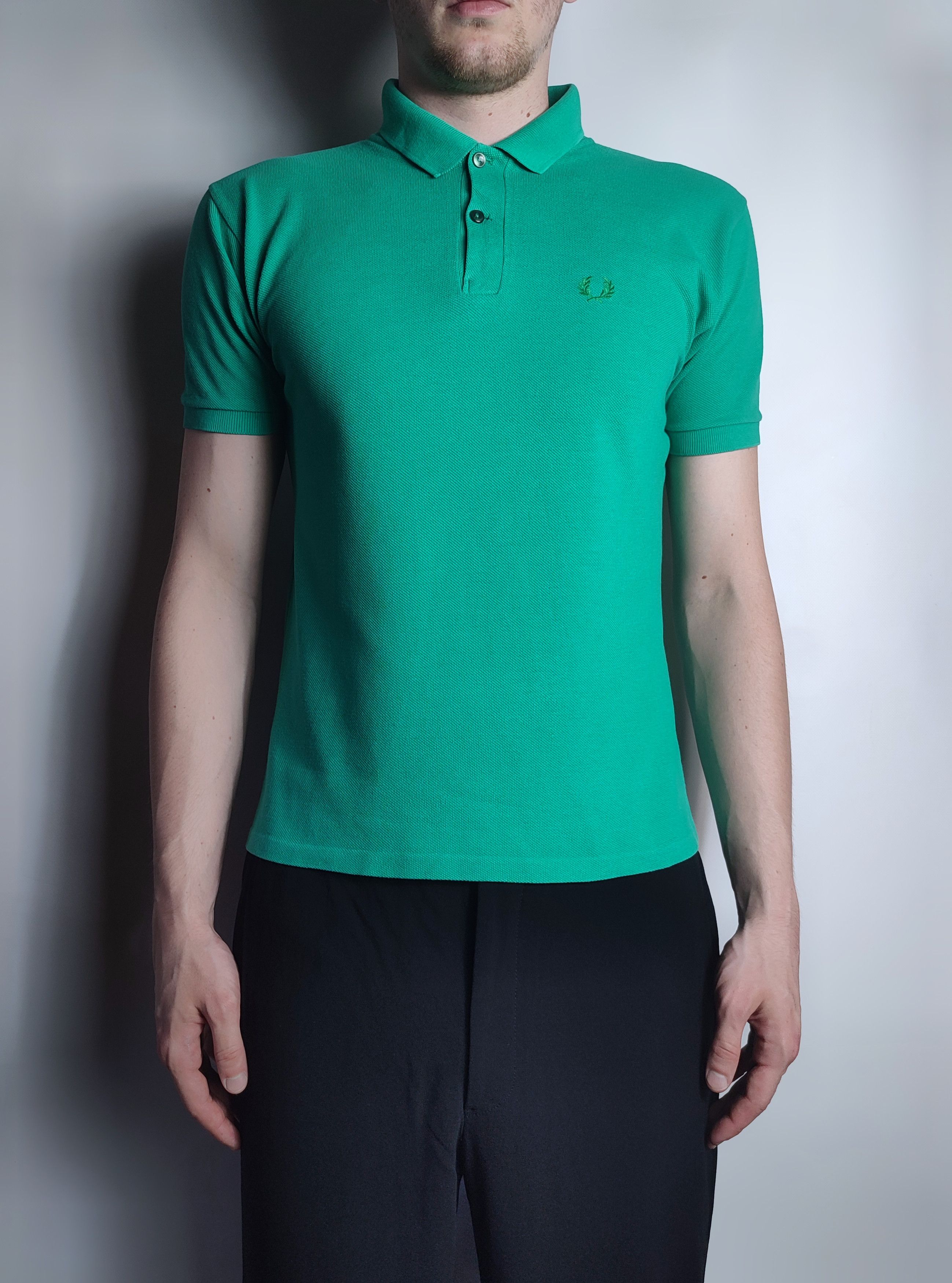 Fred Perry × Vintage Fred Perry Vintage 80s Polo T-shirt Size US S / EU 44-46 / 1 - 1 Thumbnail