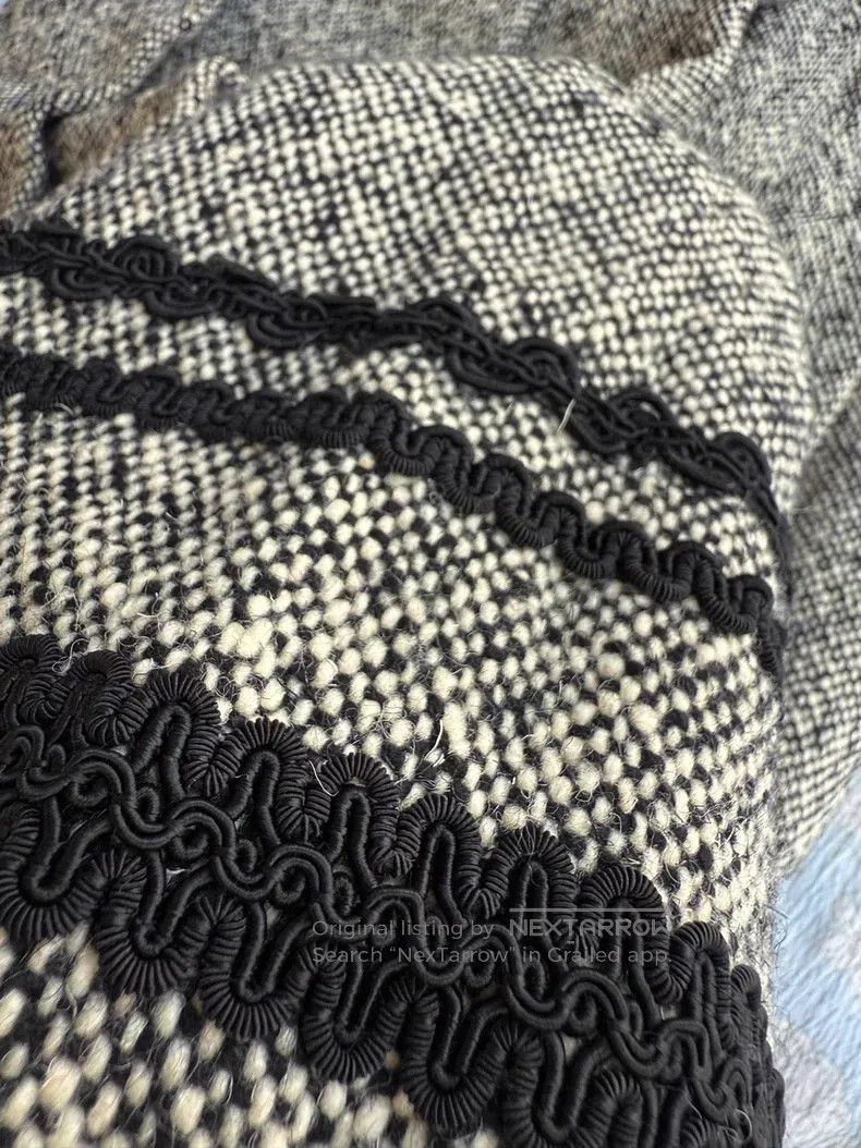 Comme des Garcons Comme Des Garcons size M Wool Blend Knit Skirt Size 22" - 7 Thumbnail
