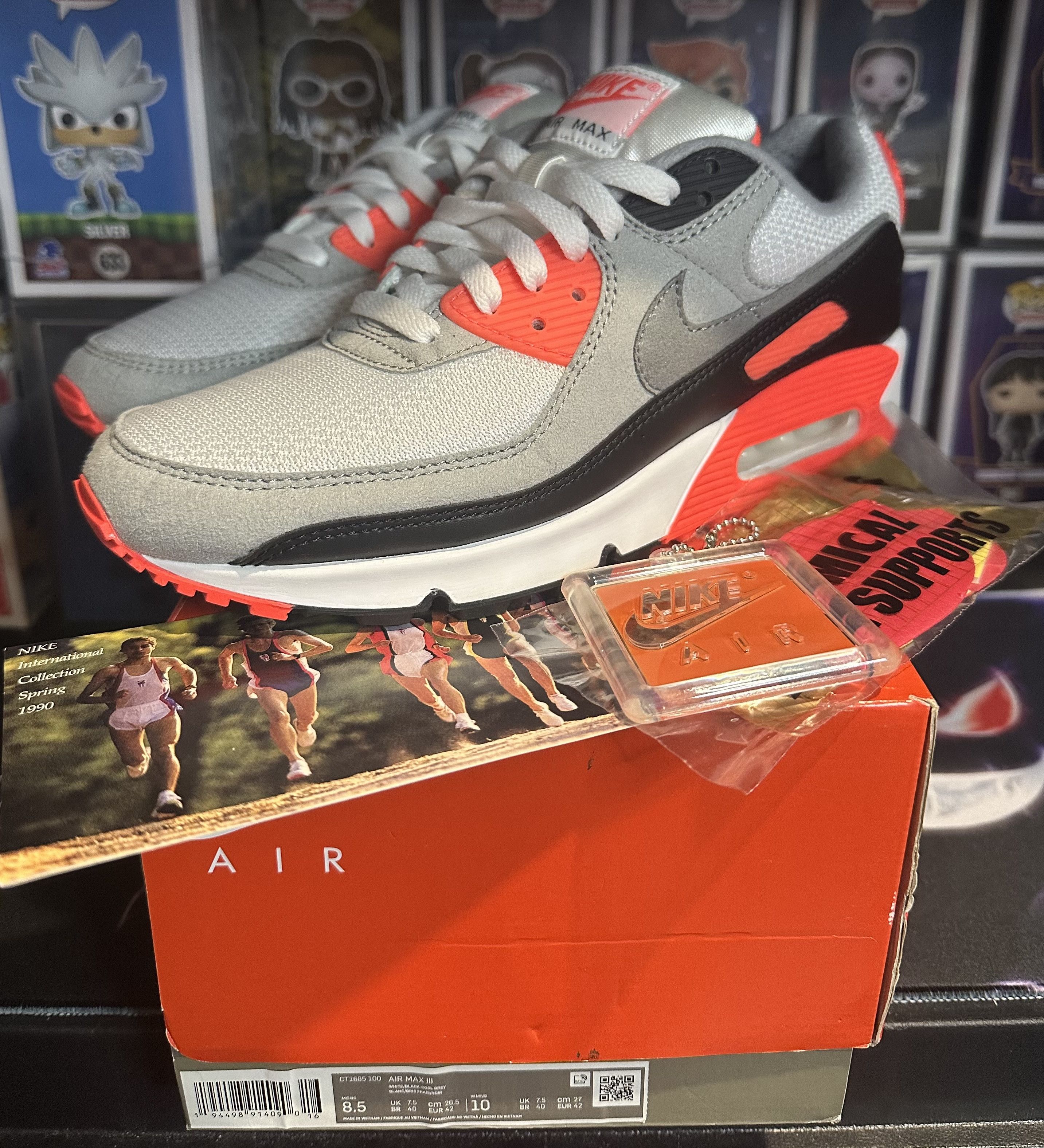Nike Nike Air Max 90 'Infrared' 2020 Size US 8.5 / EU 41-42 - 1 Thumbnail