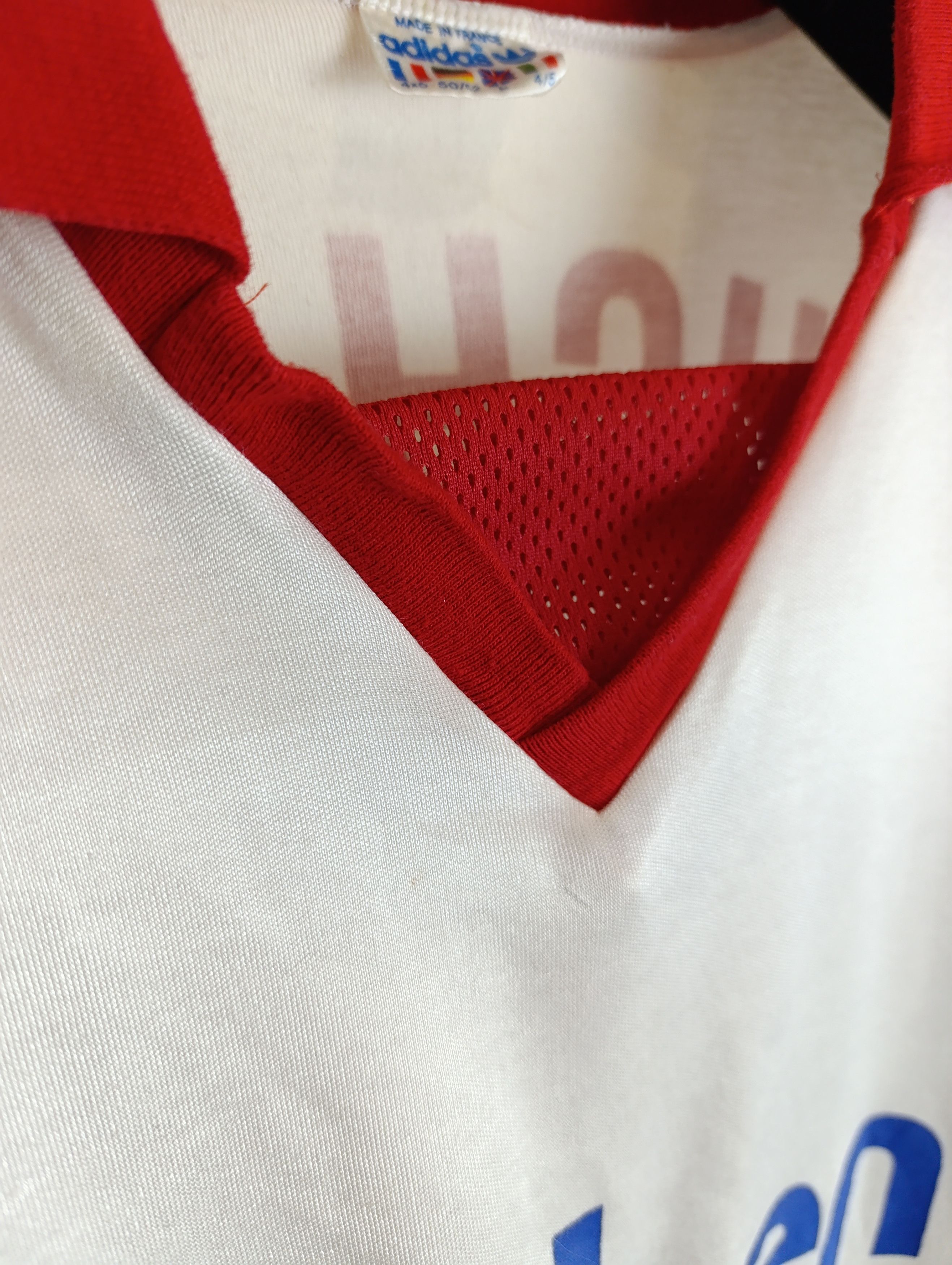 Adidas ADIDAS VENTEX VINTAGE NEUCHATEL WHITE 1988/1990 SHIRT #14 Size US L / EU 52-54 / 3 - 6 Thumbnail