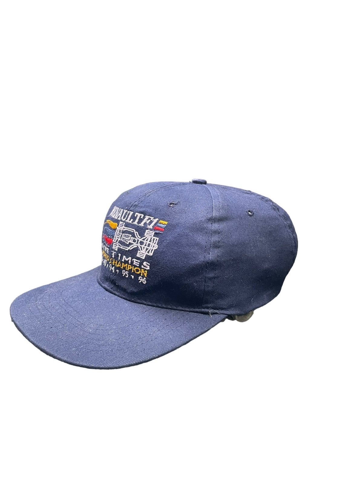 Vintage Vintage Renault F1 Champion Cap Size ONE SIZE - 4 Thumbnail