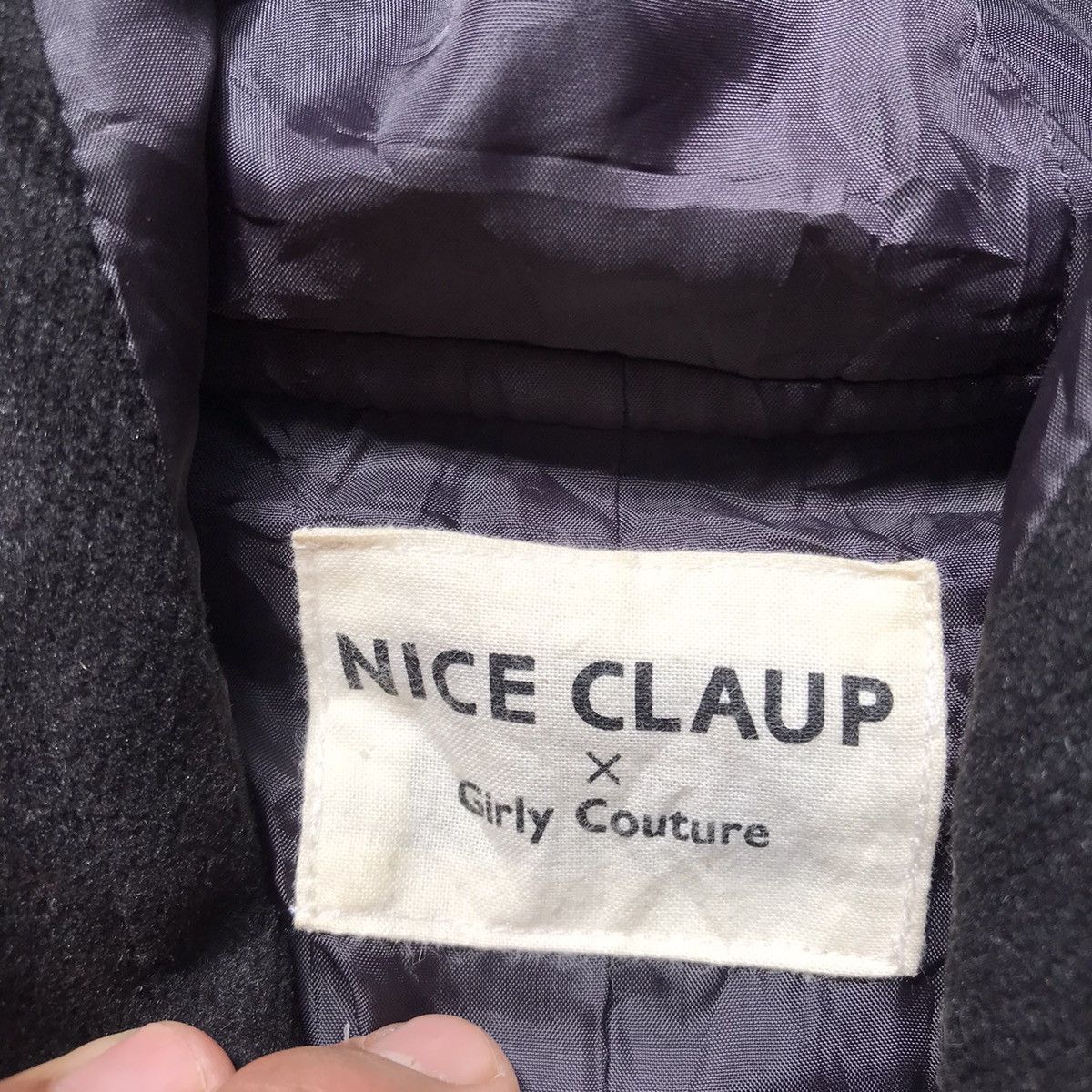 Le Grande Bleu (L.G.B.) Gothic LGB If Six Was Nine Style NICE CLAUP Faux Fur Jacket Size US M / EU 48-50 / 2 - 8 Thumbnail