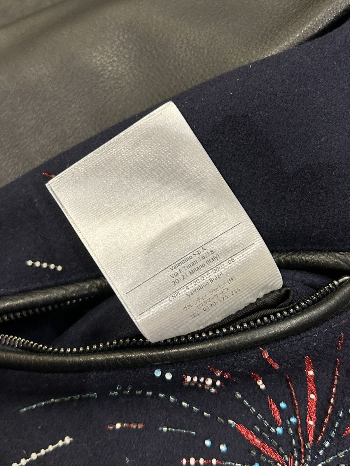 Valentino Valentino Fireworks Embroidered Varsity Jacket Size US L / EU 52-54 / 3 - 11 Thumbnail