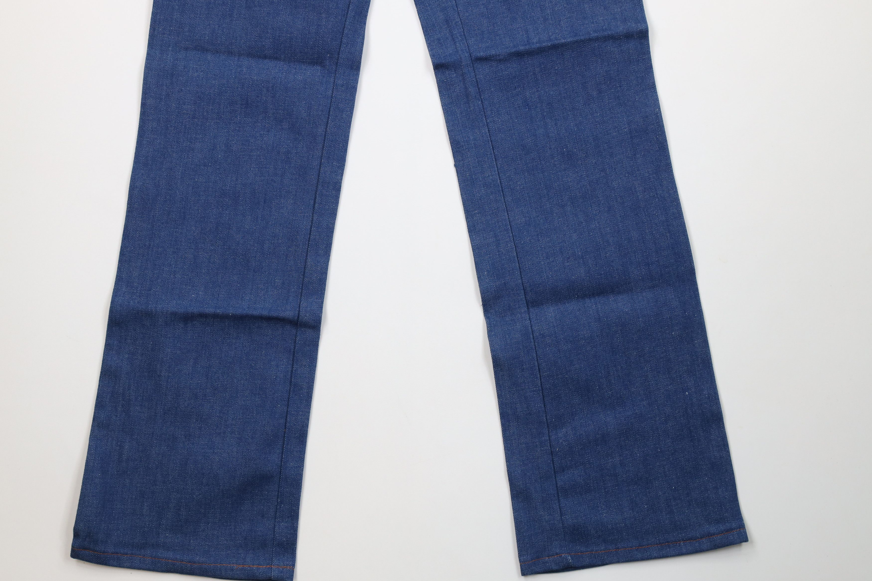 Vintage Deadstock Vintage 70s Streetwear Wide Leg Denim Jeans USA Size US 28 / EU 44 - 4 Thumbnail